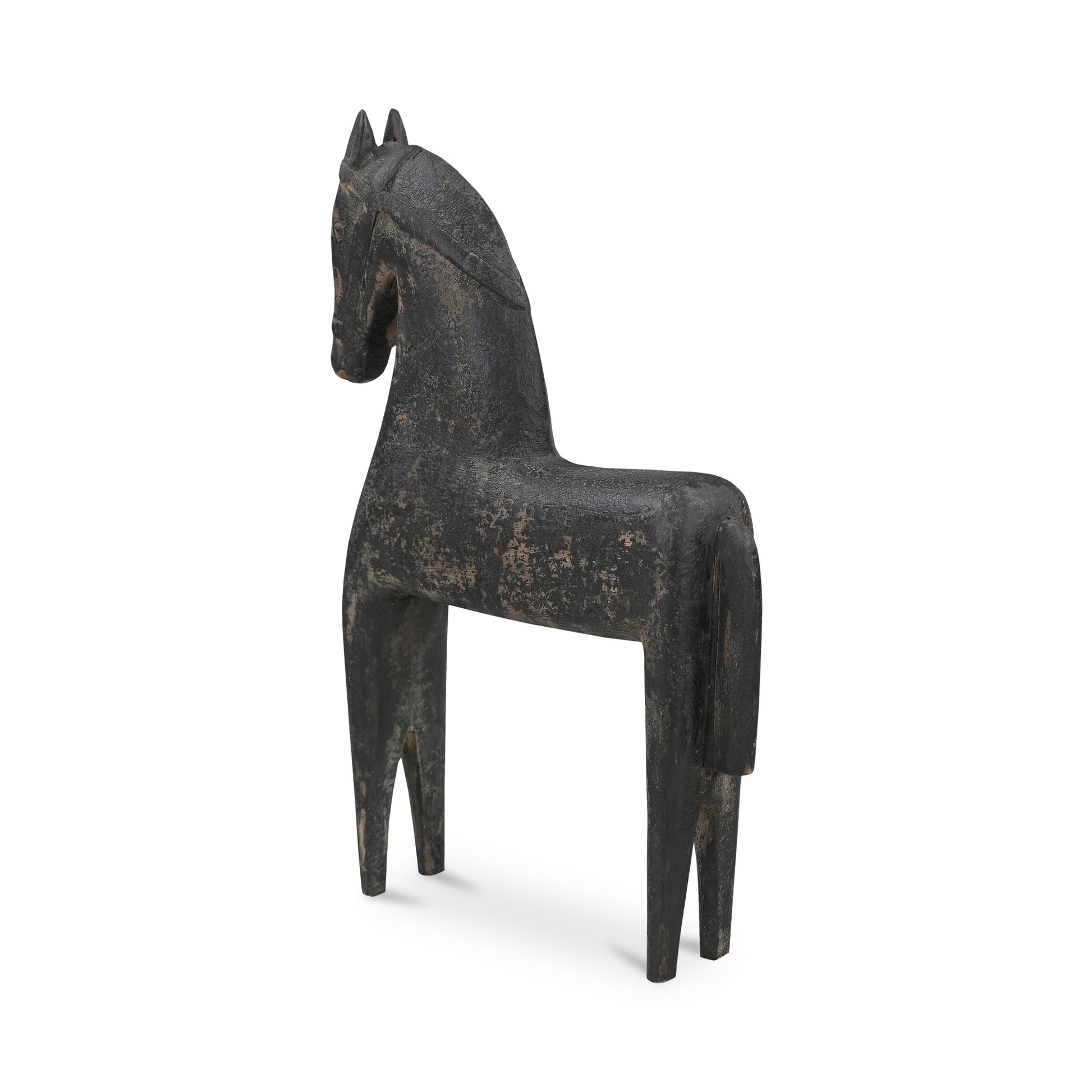 Gallant Wooden Sculpture Black - Central Designs