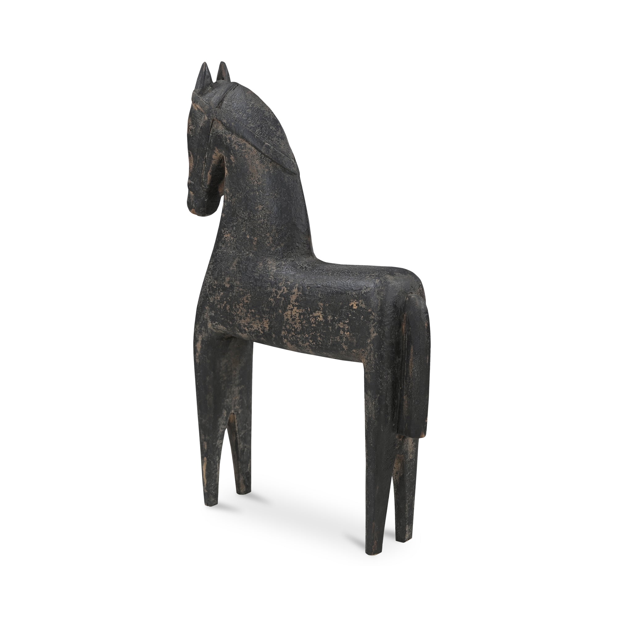 Gallant Wooden Sculpture Black - Central Designs
