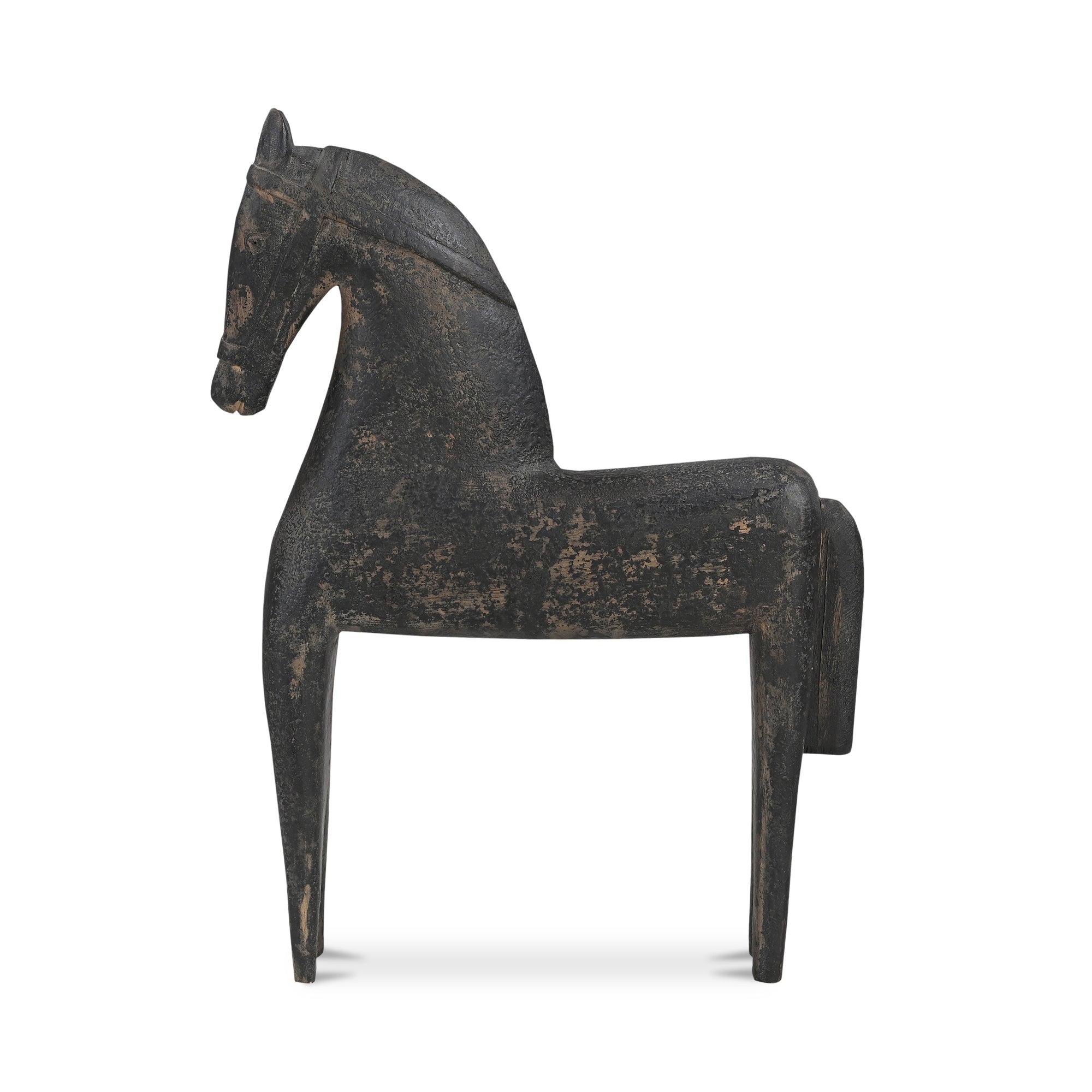 Gallant Wooden Sculpture Black - Central Designs