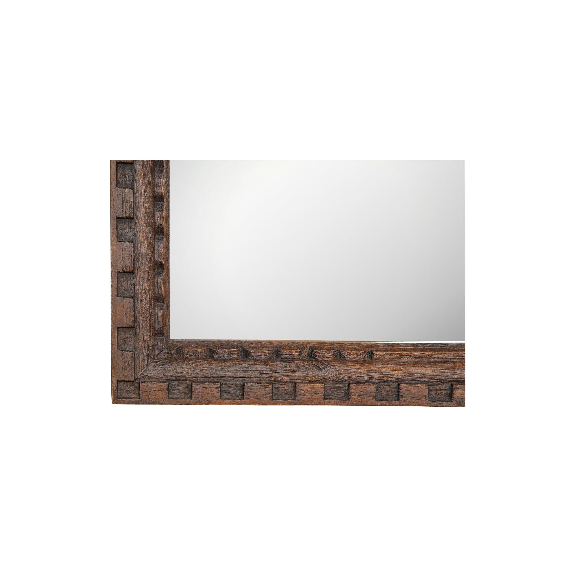 Holland Mirror Large Brown