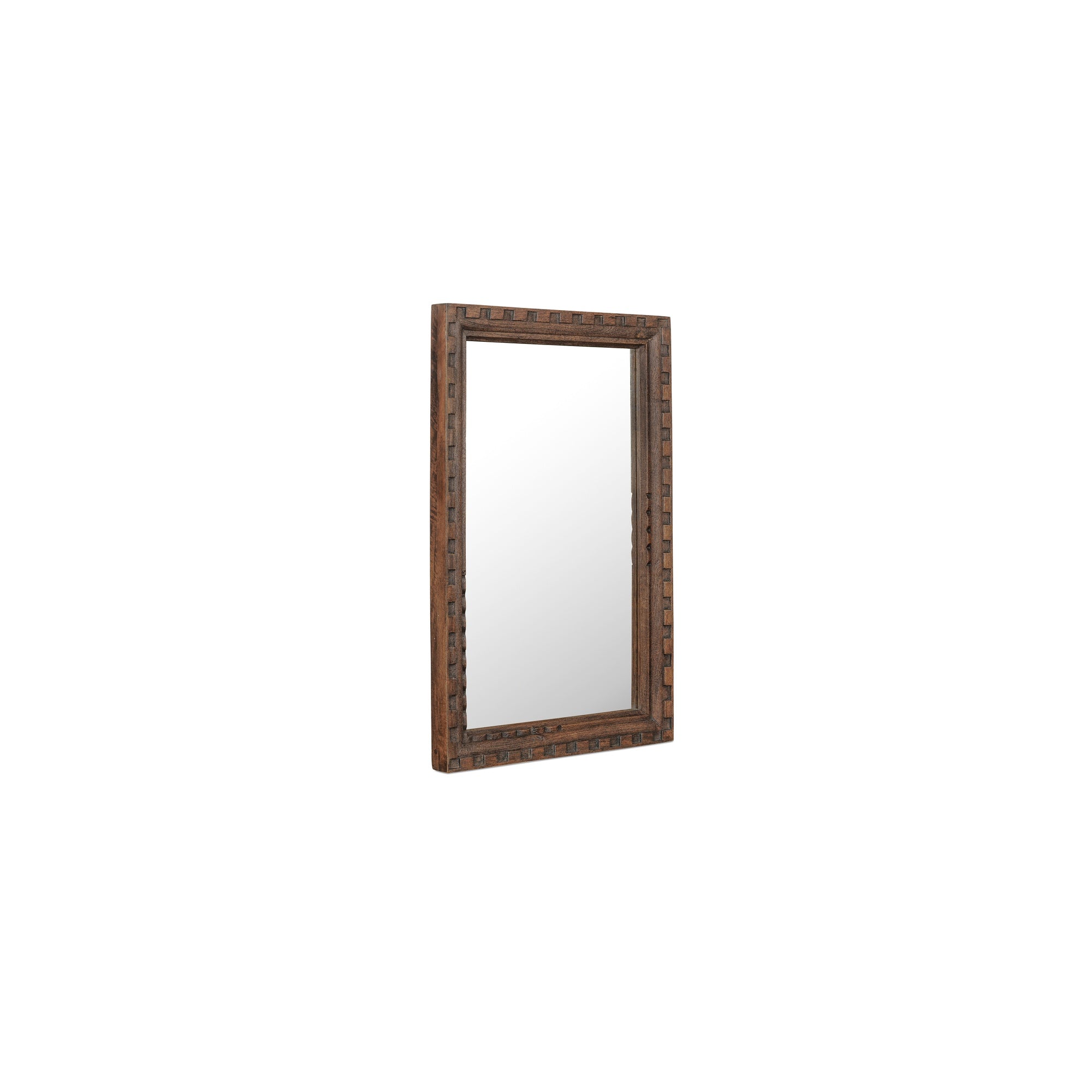 Holland Mirror Large Brown