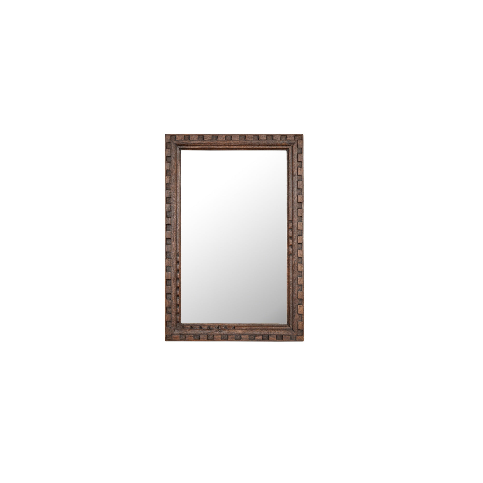 Holland Mirror Large Brown