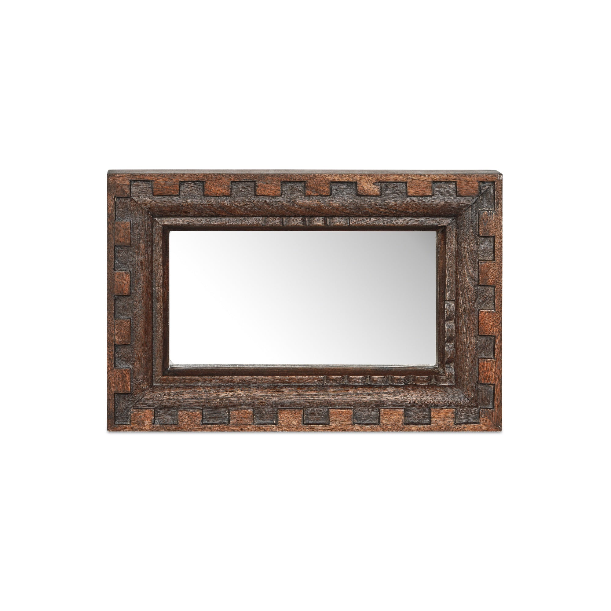 Holland Mirror Small Brown
