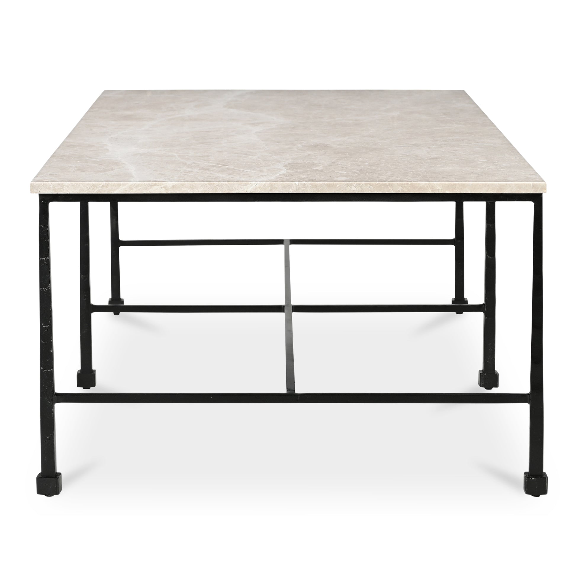 River Coffee Table Botticino Marble - Central Designs