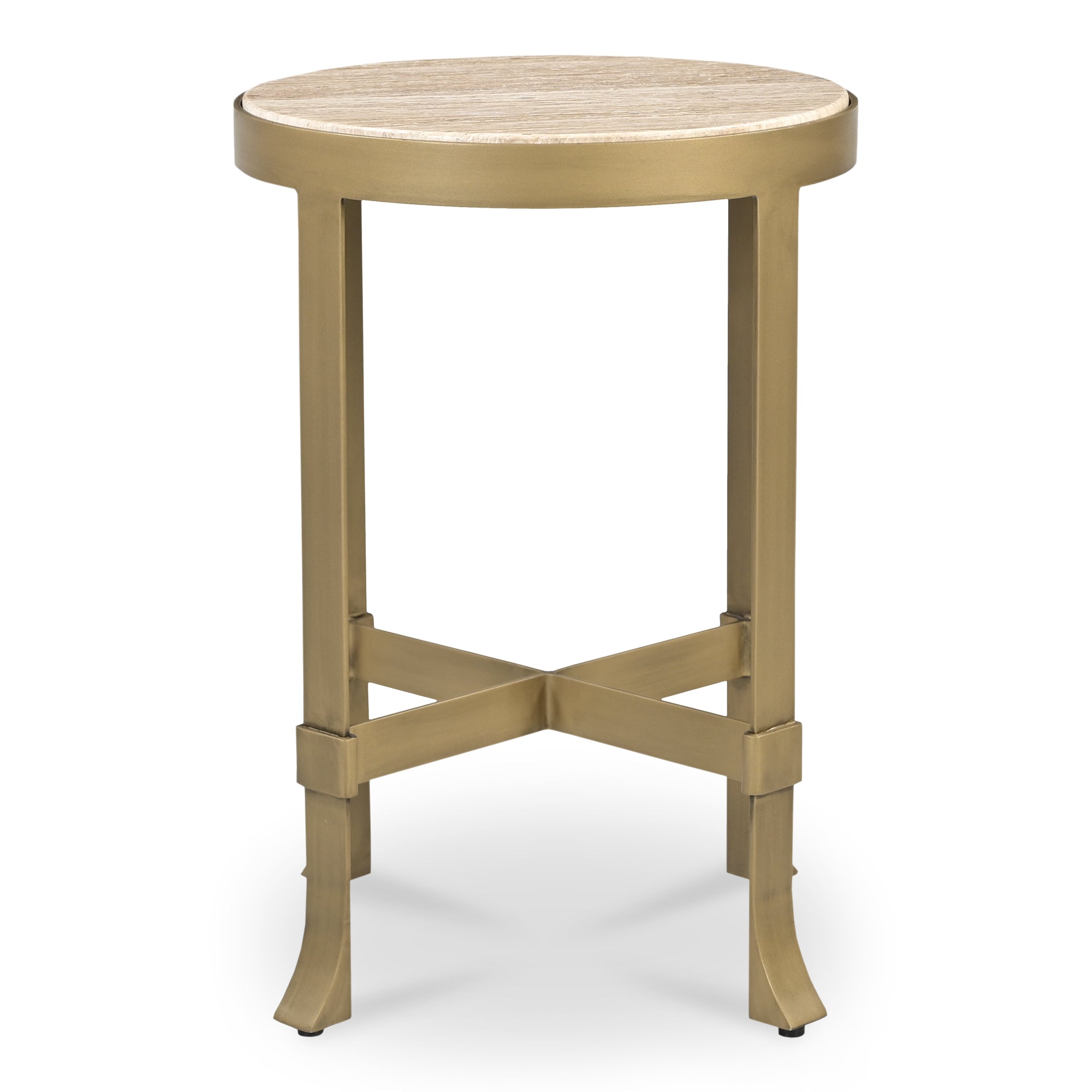 Holli Side Table Travertine