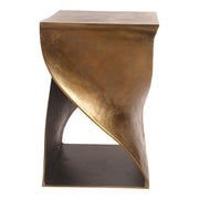 Twist Accent Table Brass - Central Designs