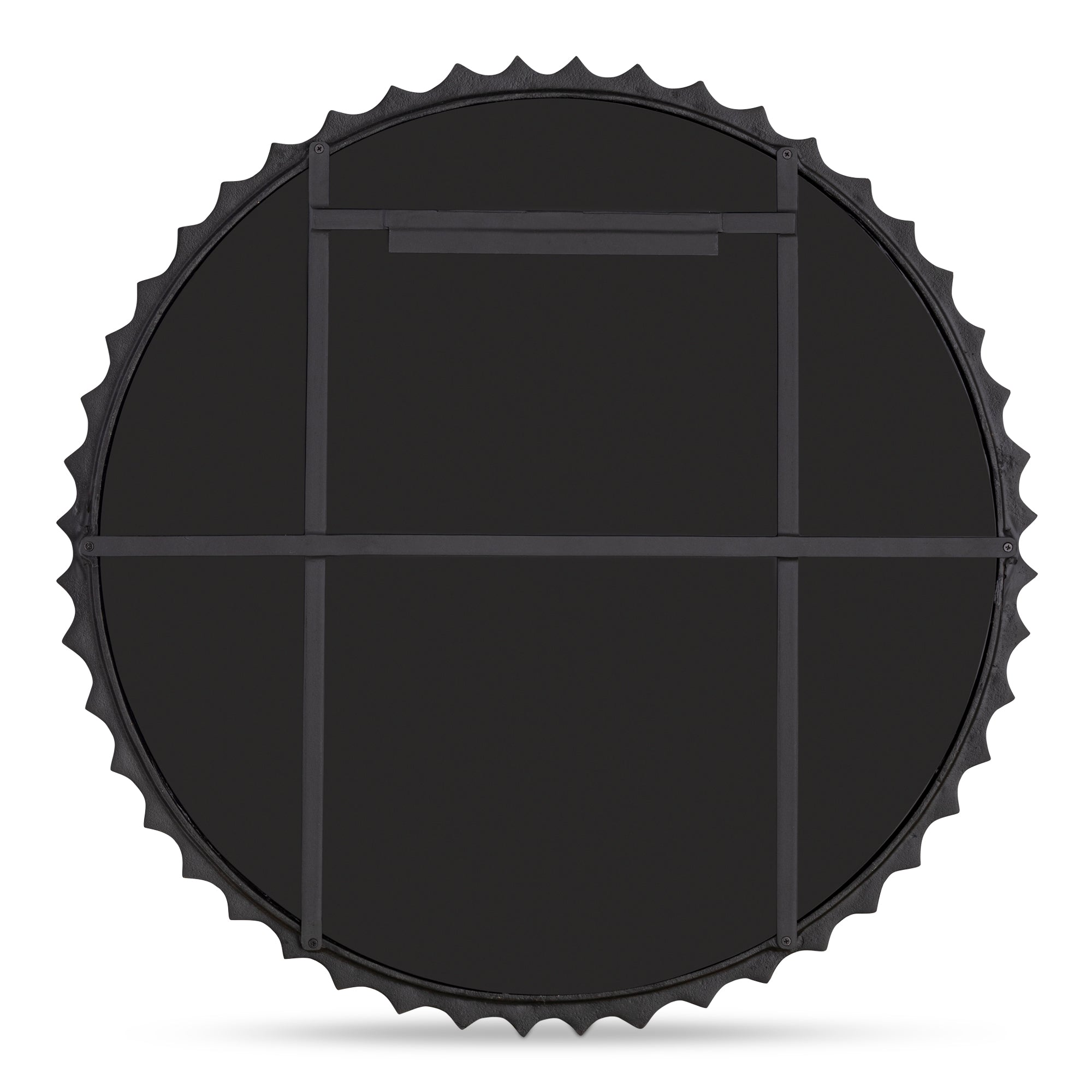 Whitby Mirror Aged Brass