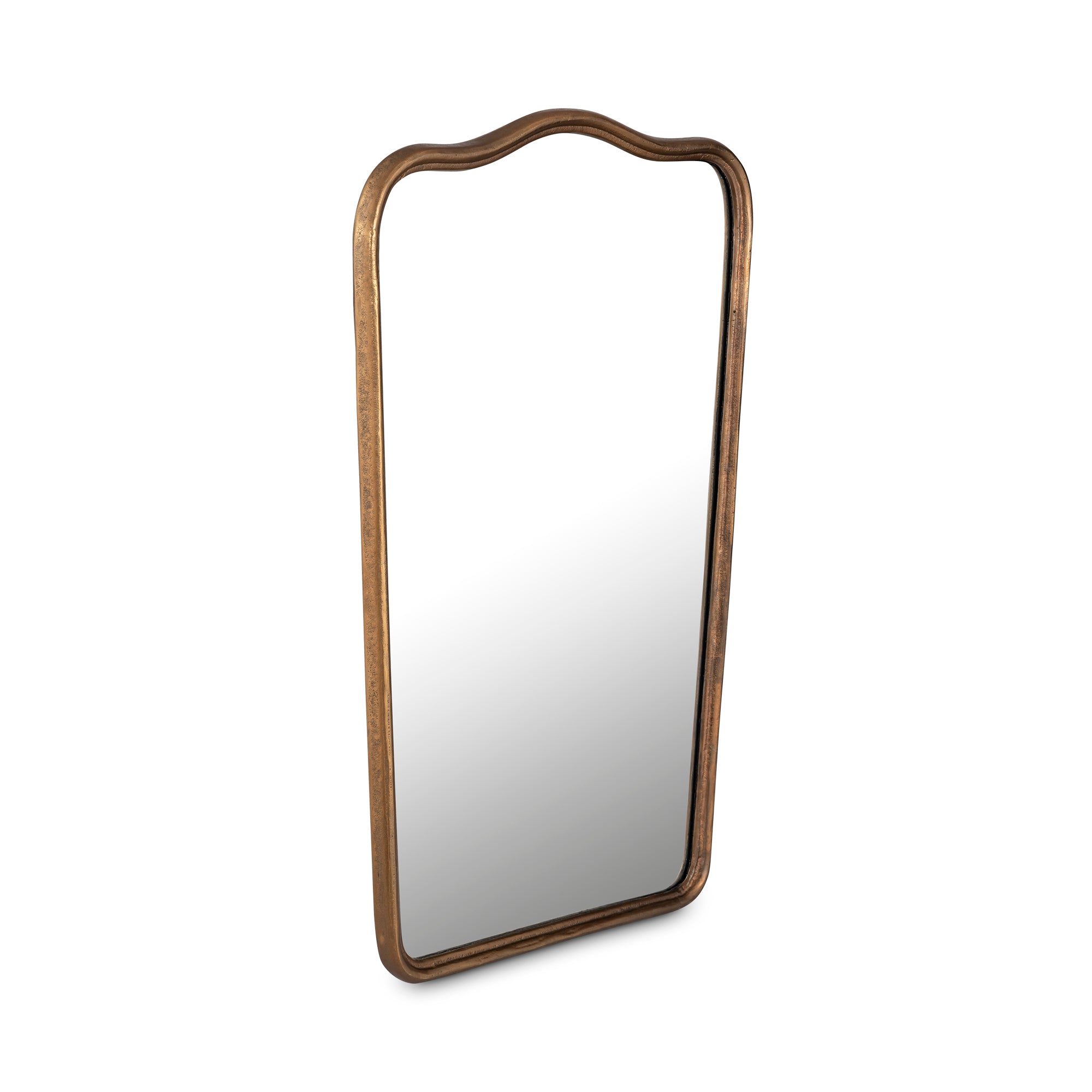 Keyes Mirror Brass