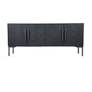 Fishbone Sideboard Black - Central Designs