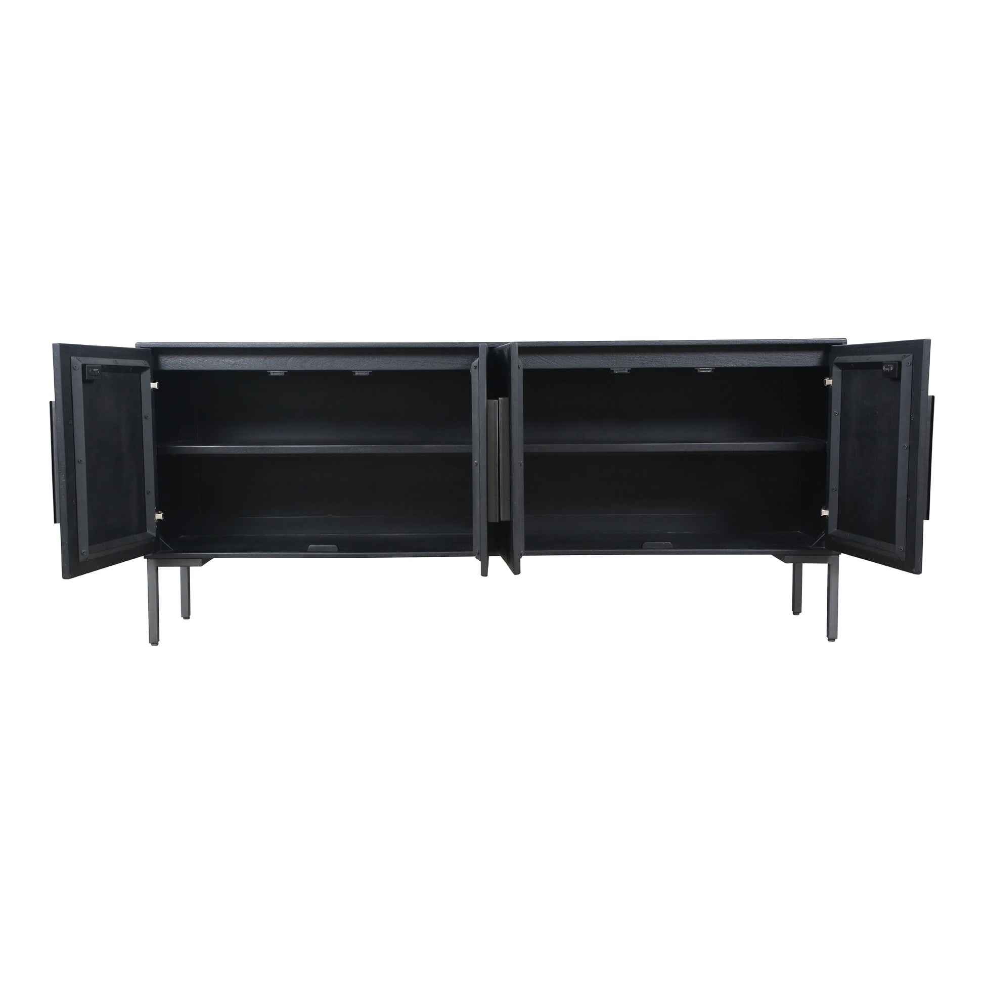 Fishbone Sideboard Black - Central Designs