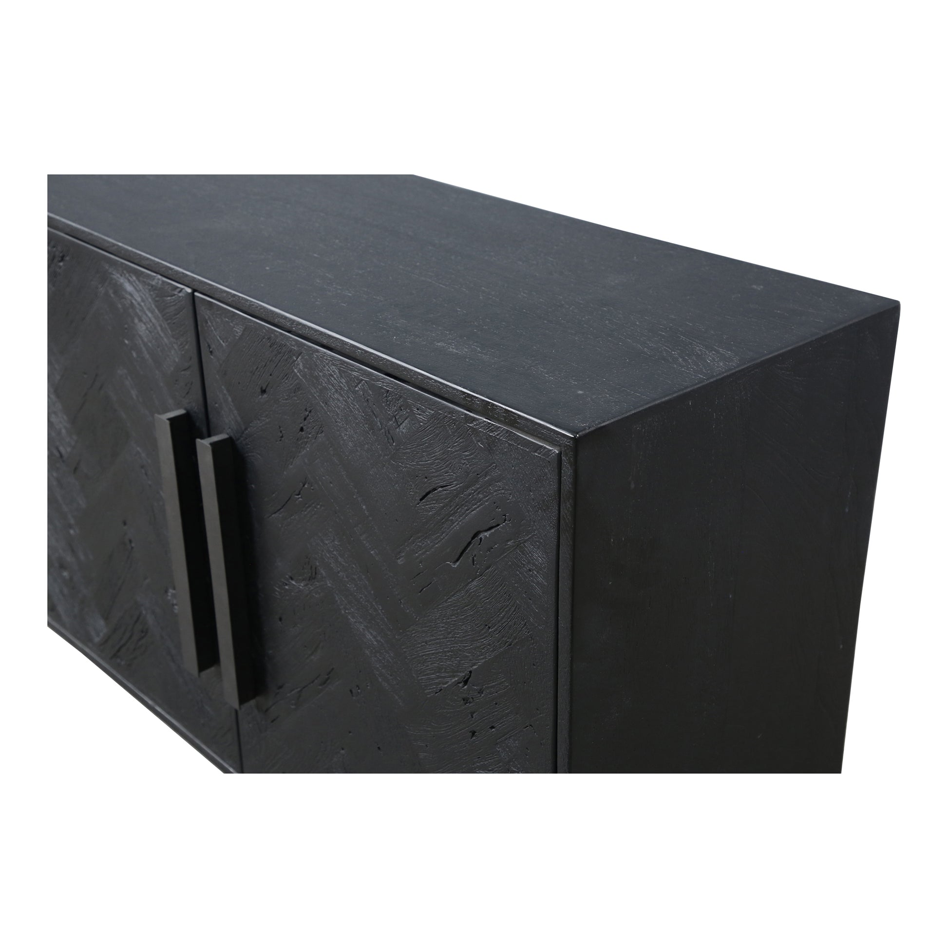 Fishbone Sideboard Black - Central Designs