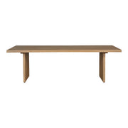Koshi Dining Table Sandblasted Amber Oak - Central Designs