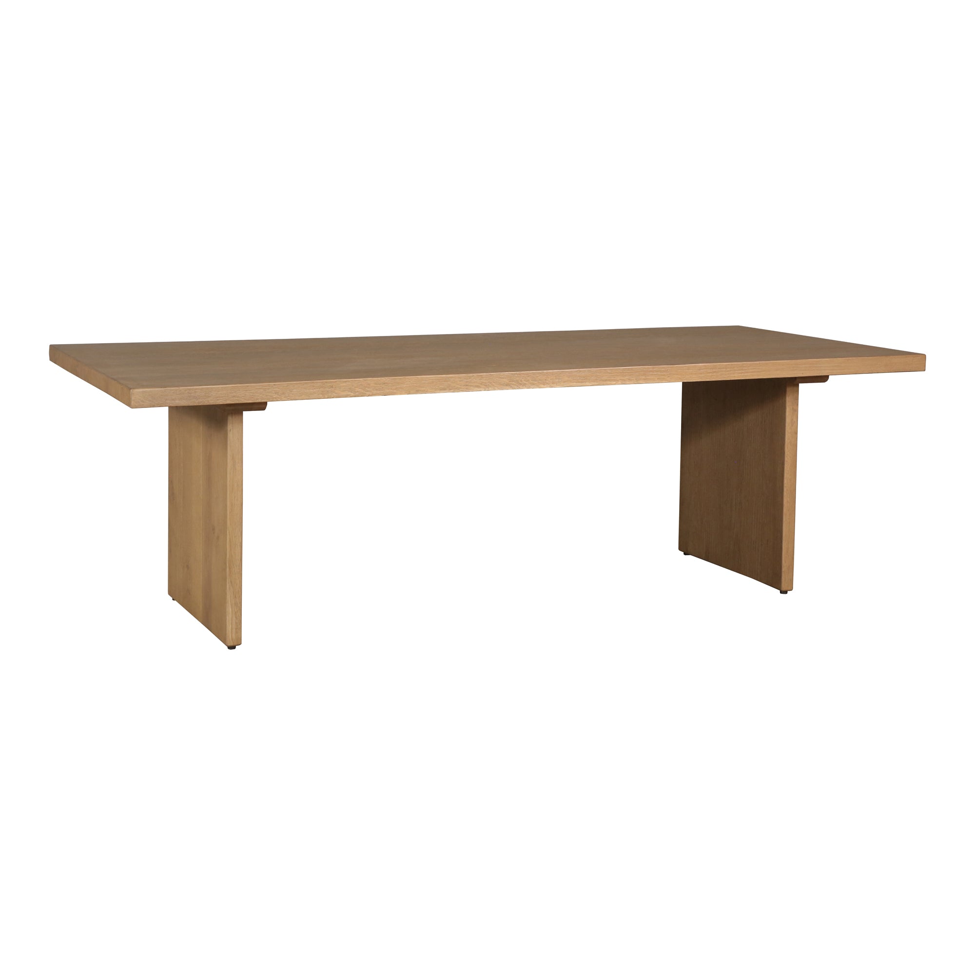 Koshi Dining Table Sandblasted Amber Oak - Central Designs