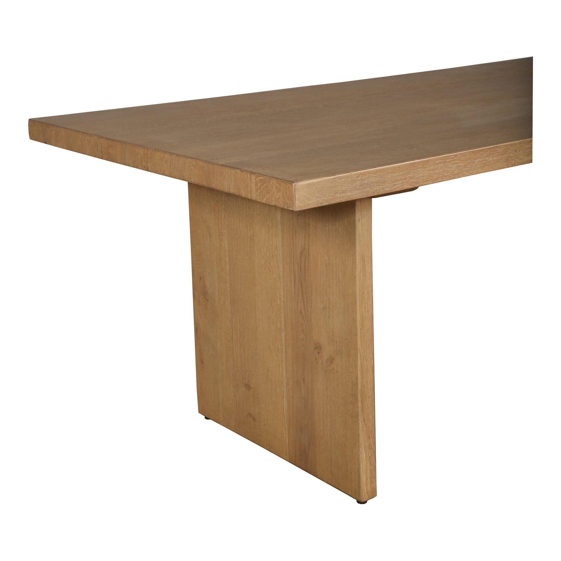 Koshi Dining Table Sandblasted Amber Oak - Central Designs