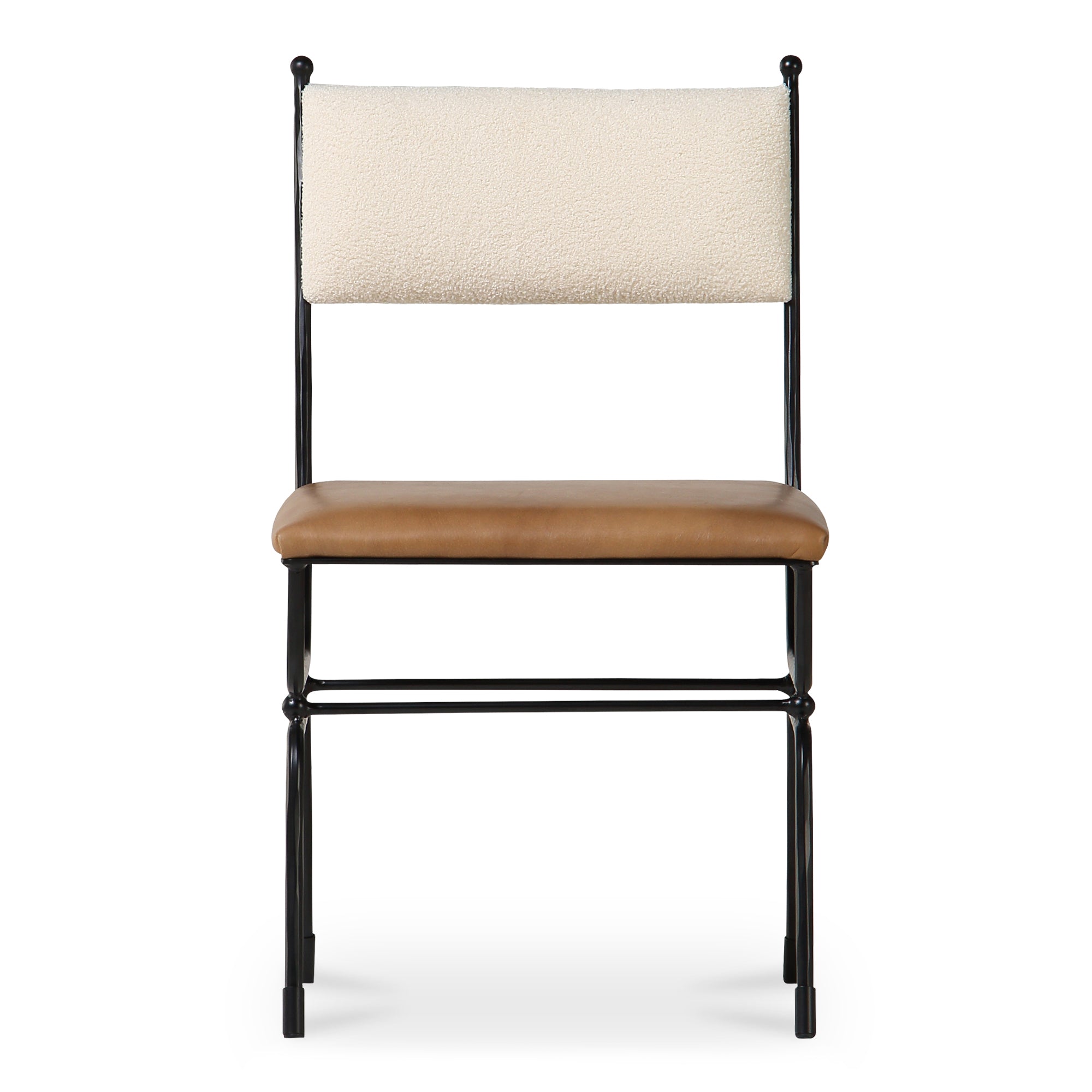 Posta Dining Chair Brown Leather