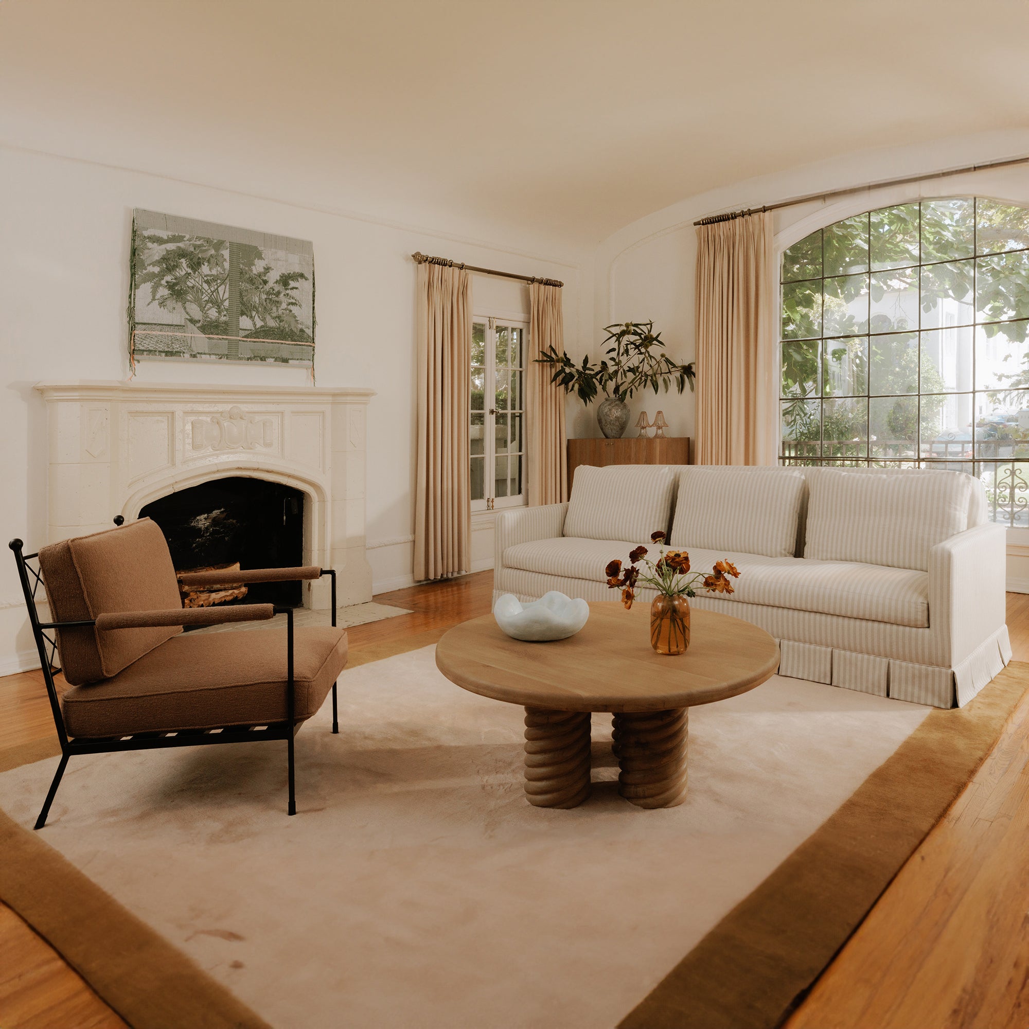 Vecchia Accent Chair Terracotta