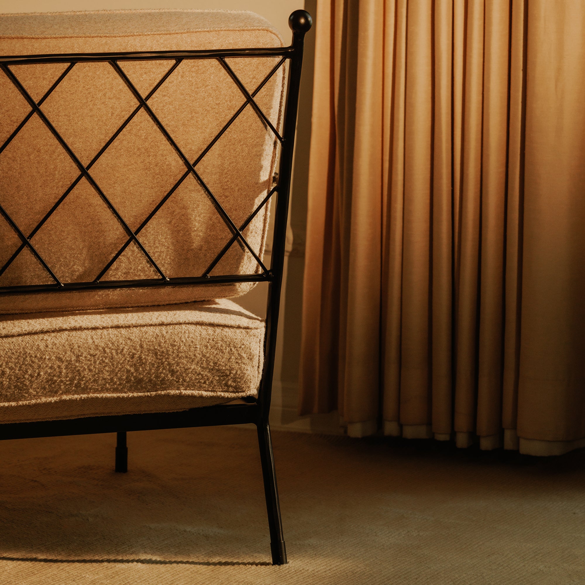 Vecchia Accent Chair Beige