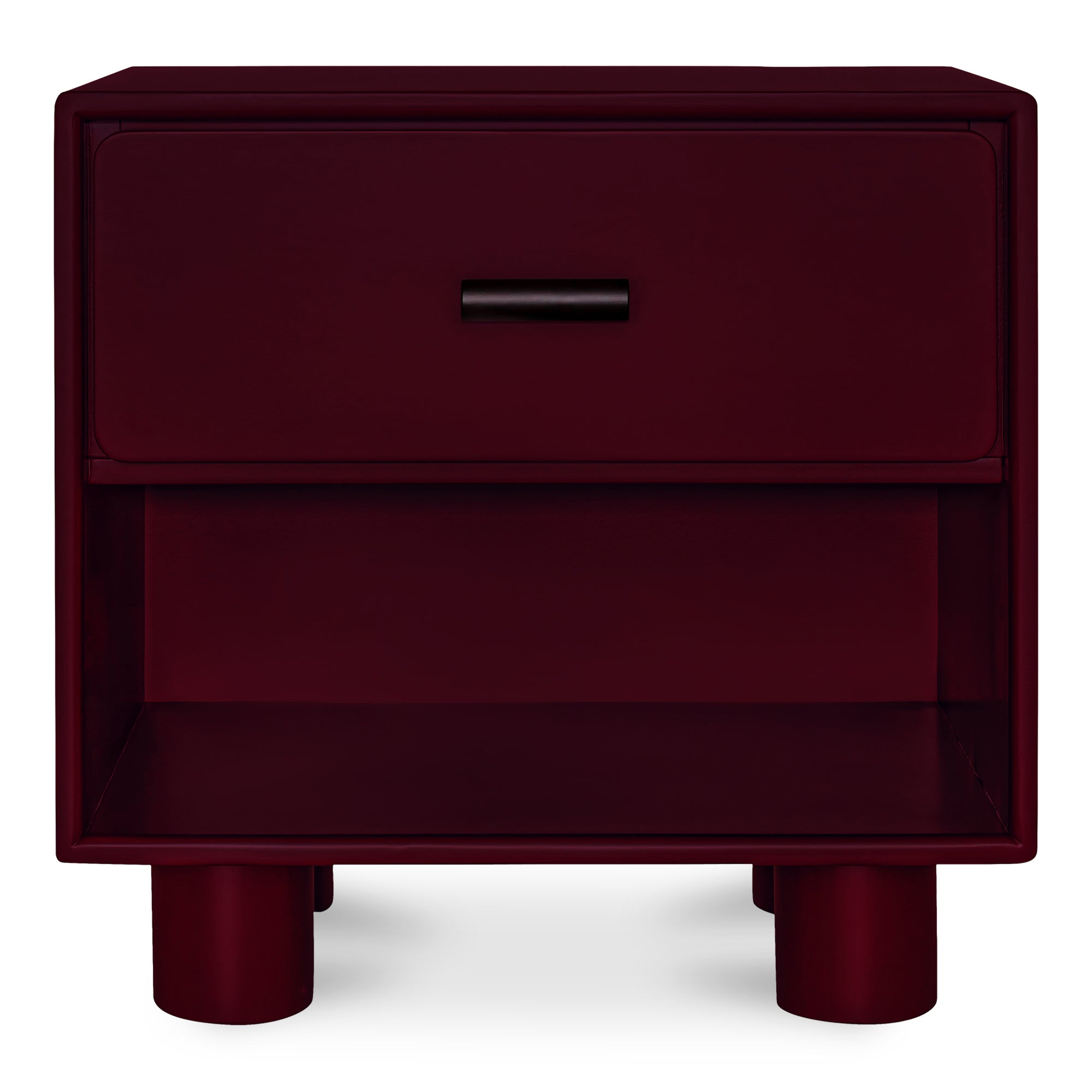 Jolene Nightstand Deep Red