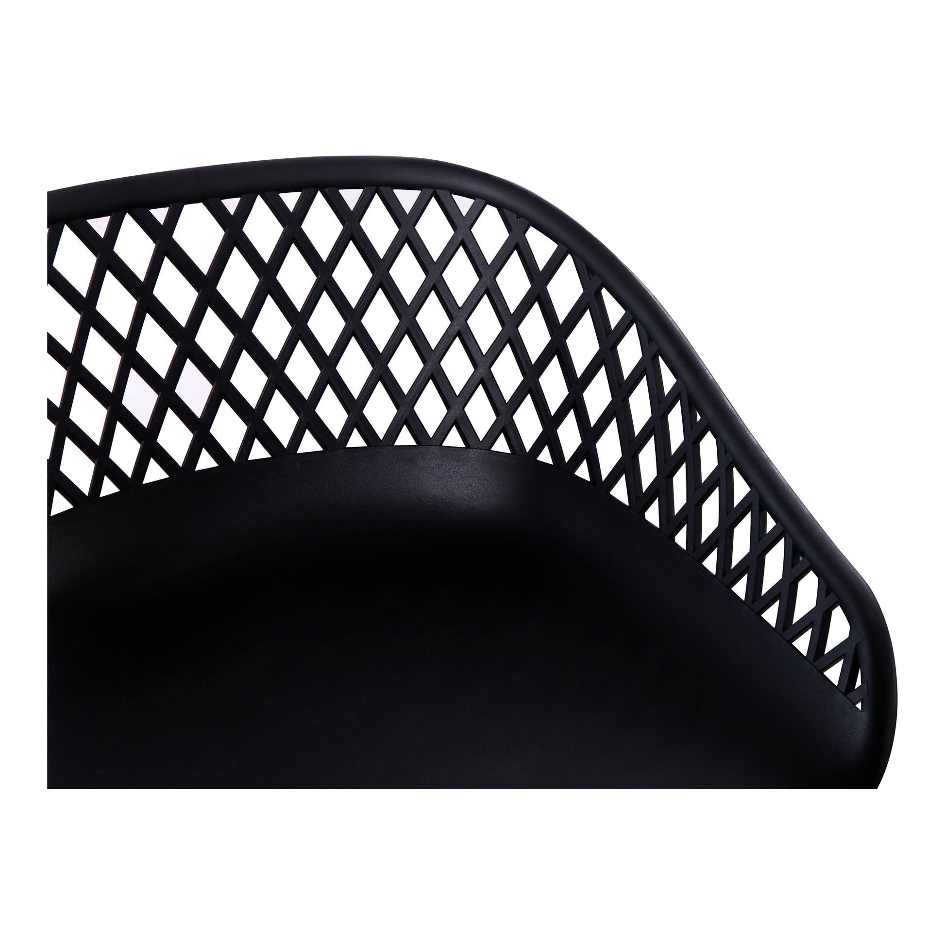 Piazza Outdoor Barstool Black - Set Of Two - Central Designs