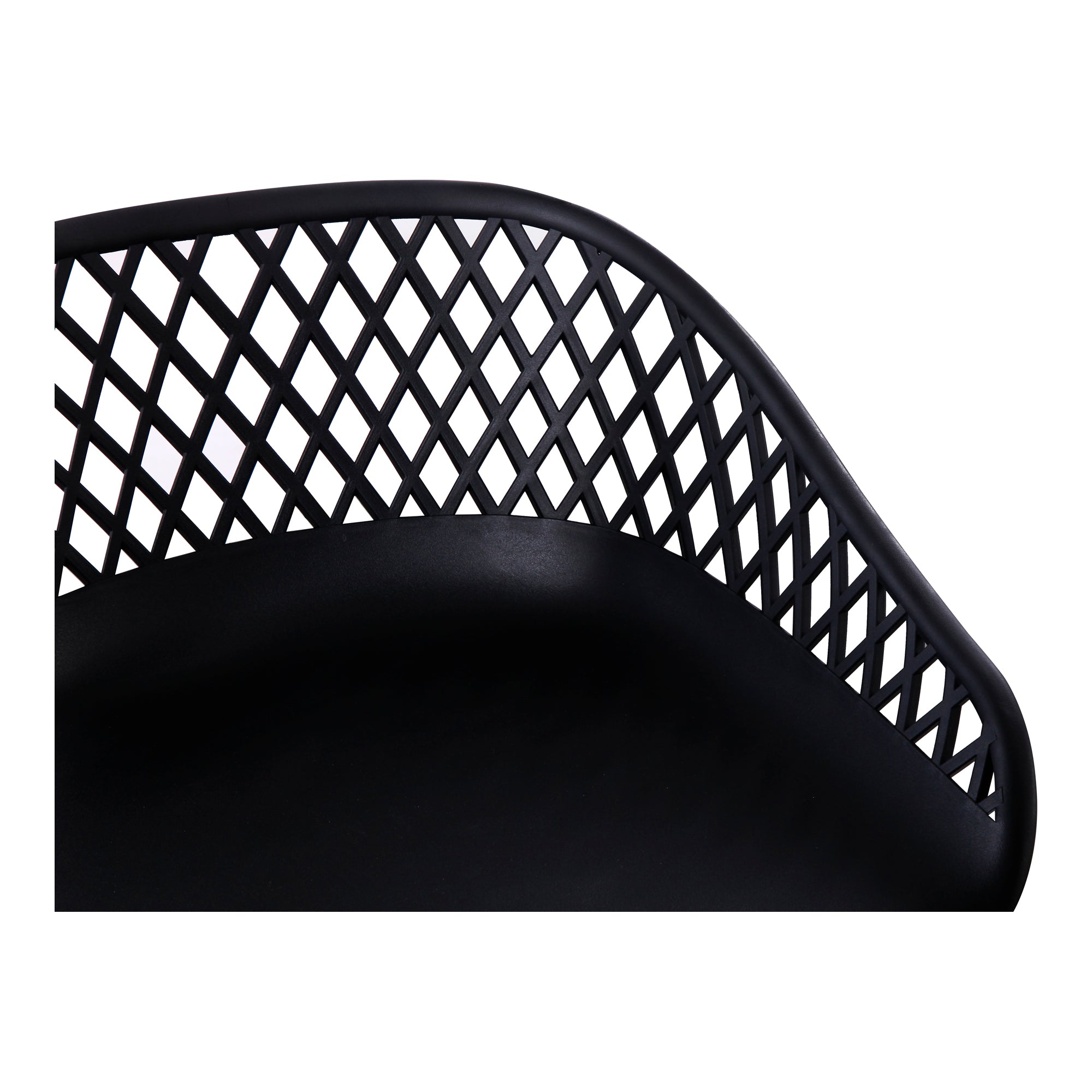Piazza Outdoor Barstool Black - Set Of Two - Central Designs