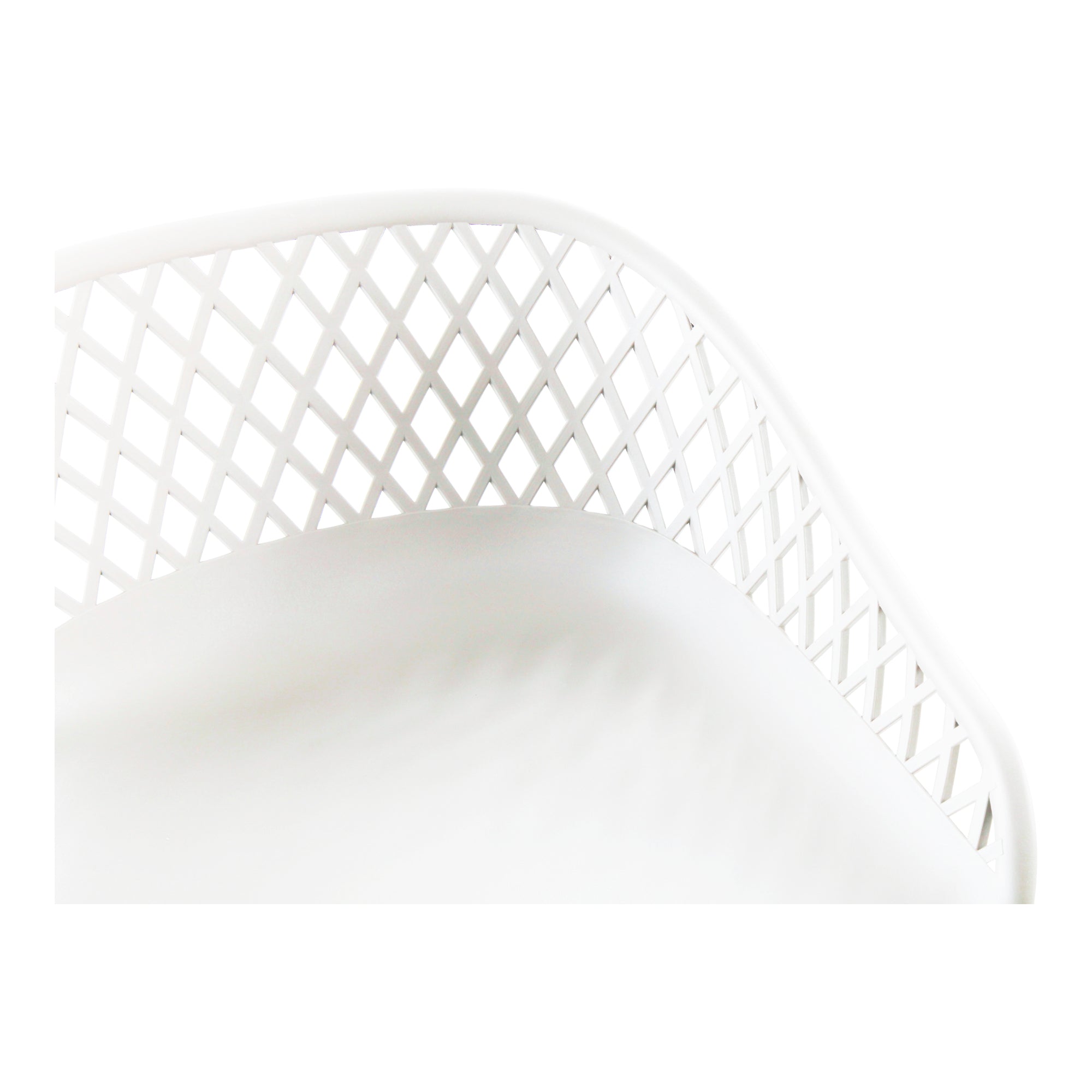 Piazza Outdoor Barstool White - Set Of Two - Central Designs