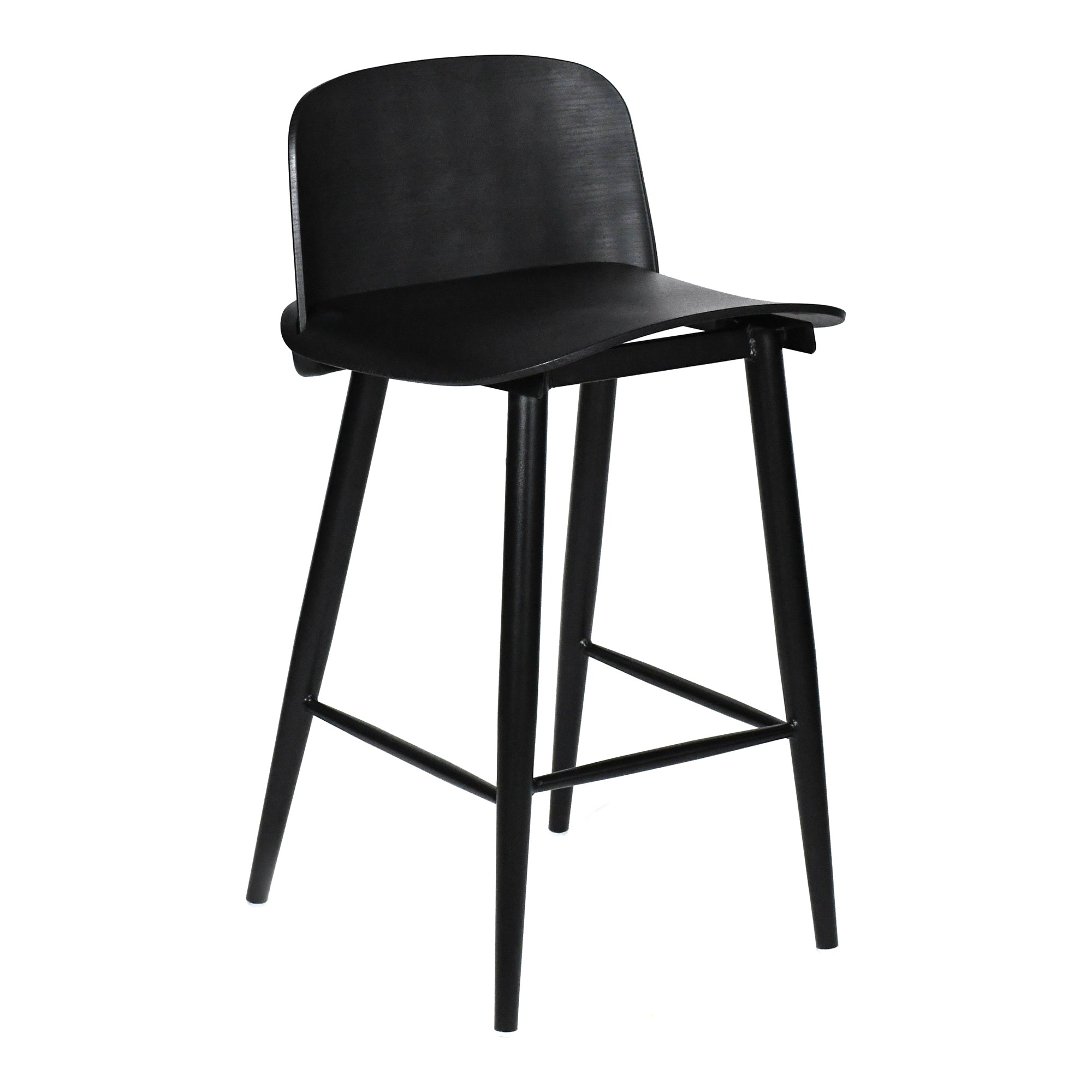 Looey Counter Stool Black - Set Of Two - Central Designs
