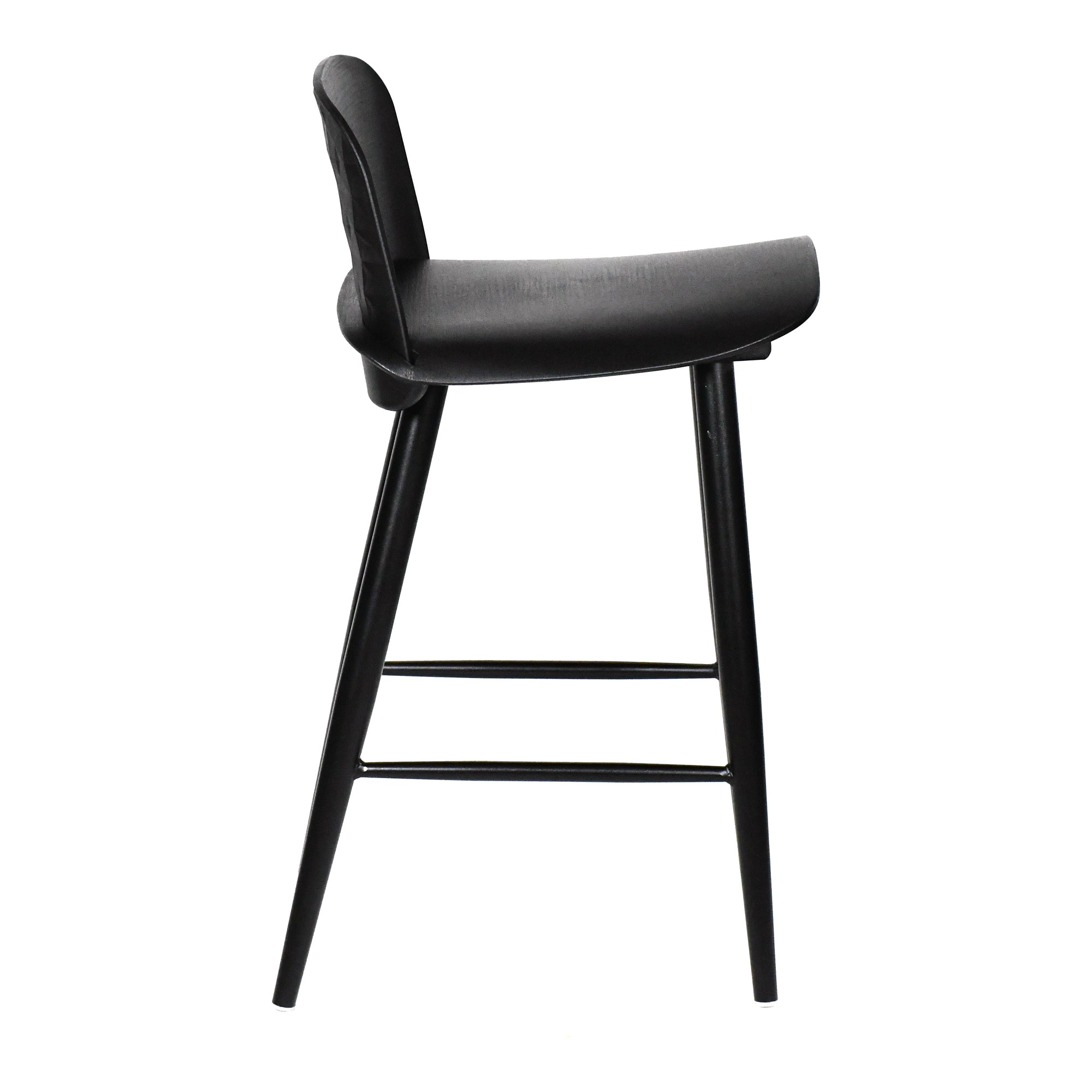Looey Counter Stool Black - Set Of Two - Central Designs