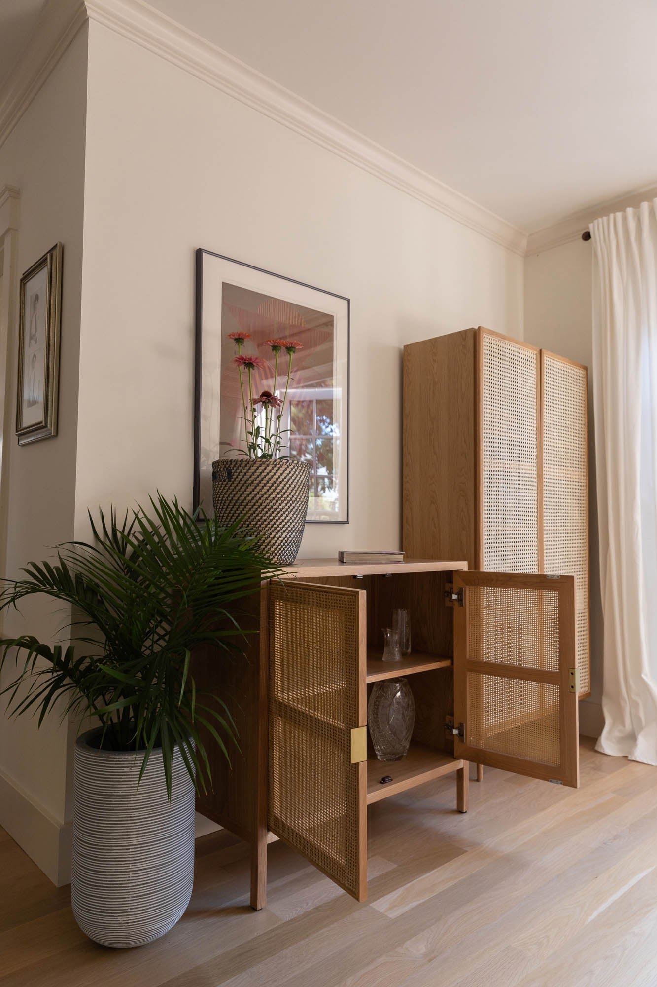 Rattan Small Sideboard - Natural - Central Designs