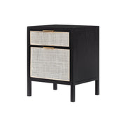Rattan Filing Cabinet - Ebony - Central Designs