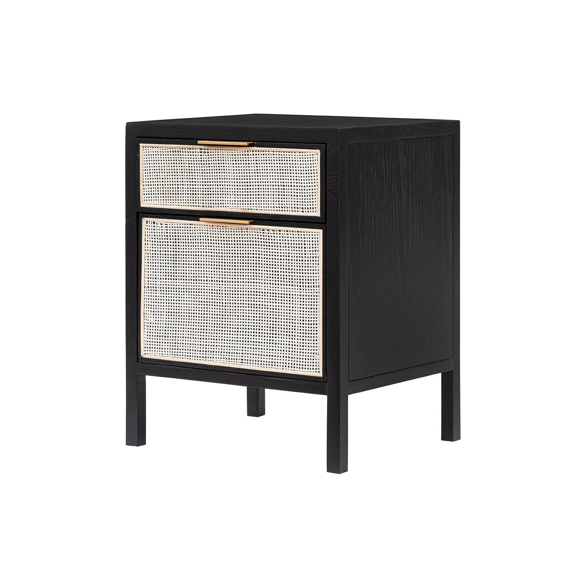 Rattan Filing Cabinet - Ebony - Central Designs