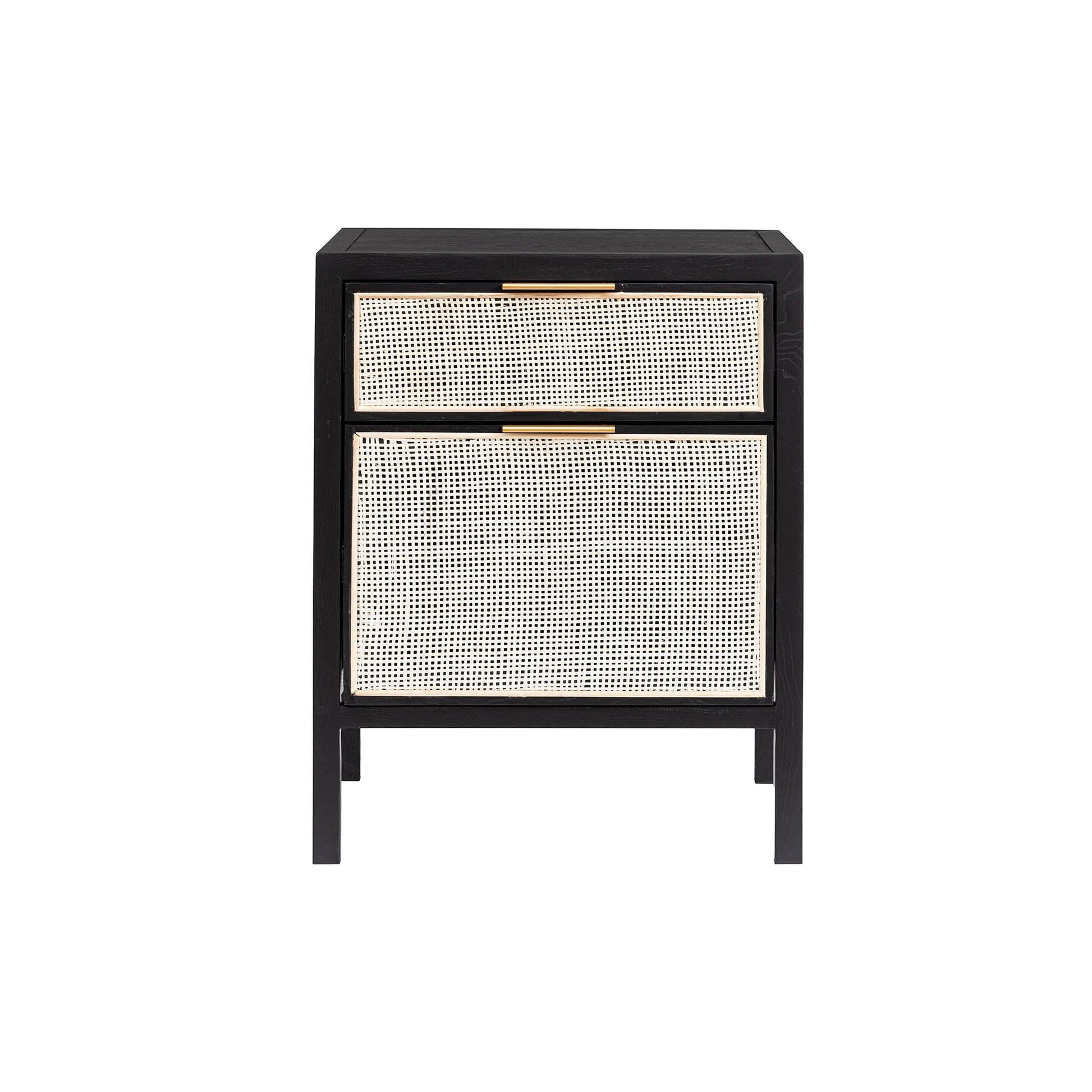 Rattan Filing Cabinet - Ebony - Central Designs