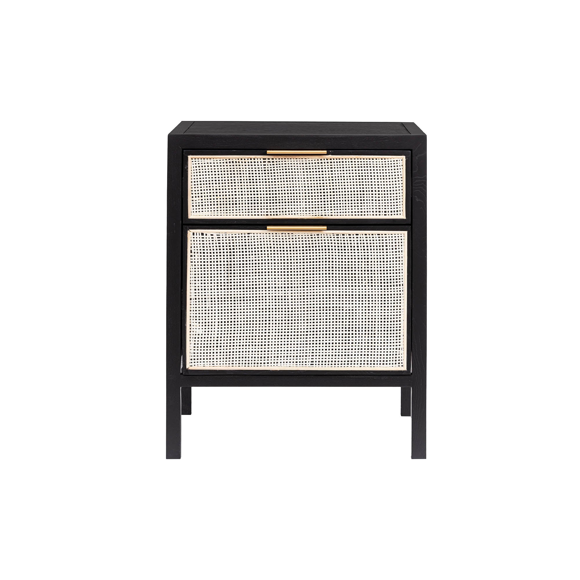 Rattan Filing Cabinet - Ebony - Central Designs