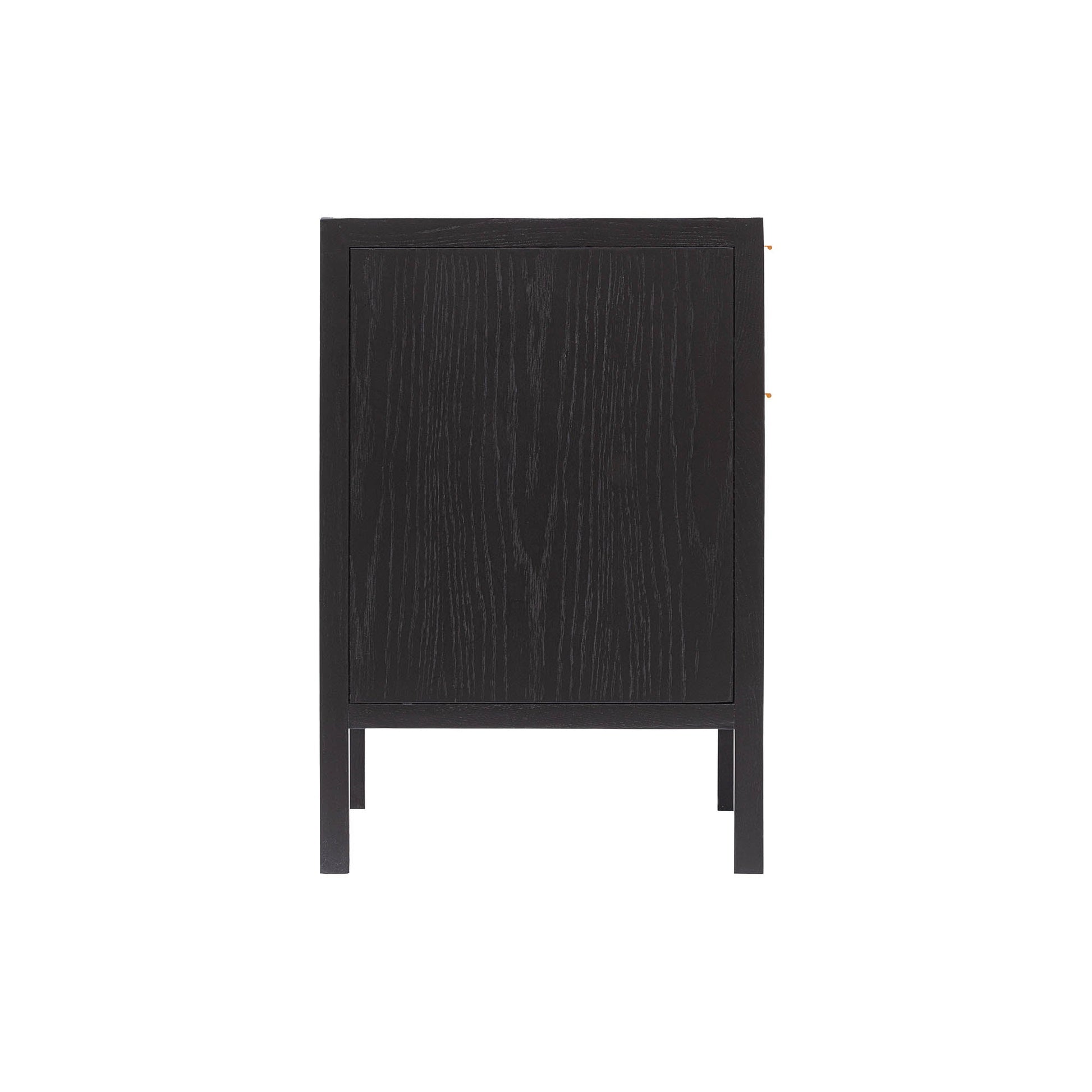 Rattan Filing Cabinet - Ebony - Central Designs
