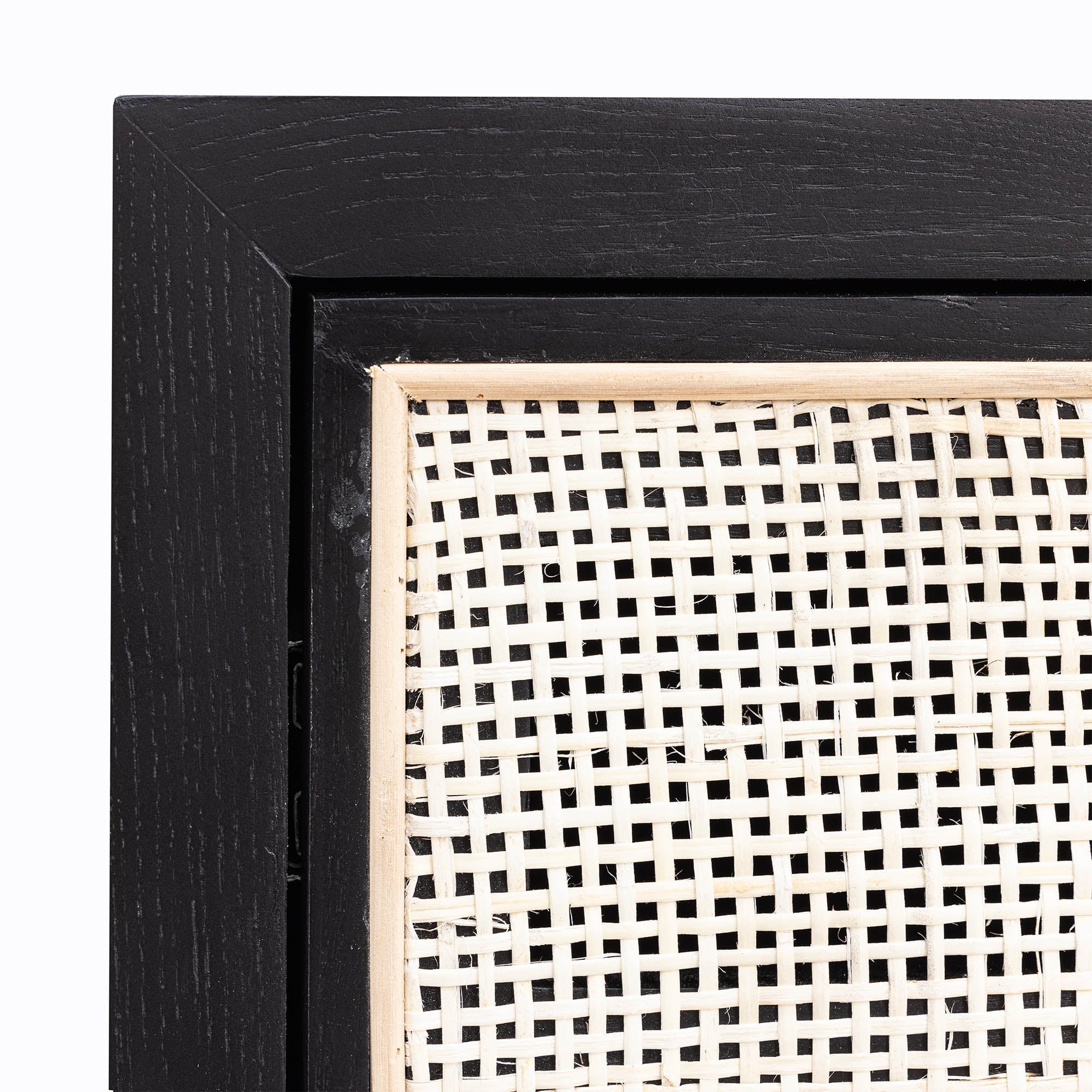Rattan Filing Cabinet - Ebony - Central Designs