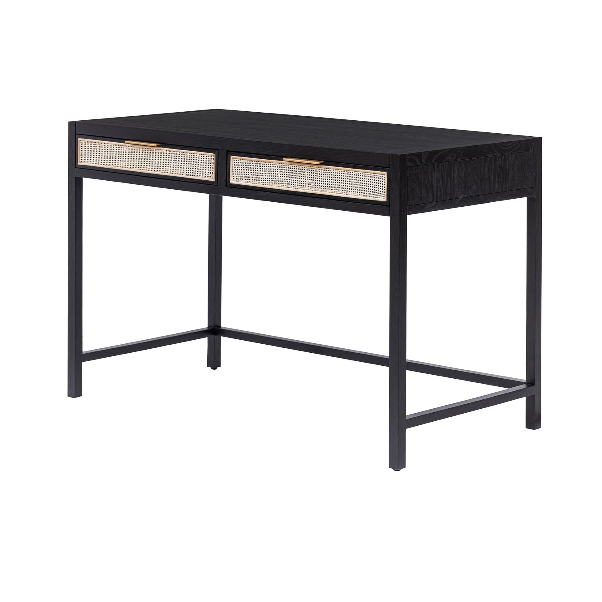 Rattan Desk - Ebony - Central Designs