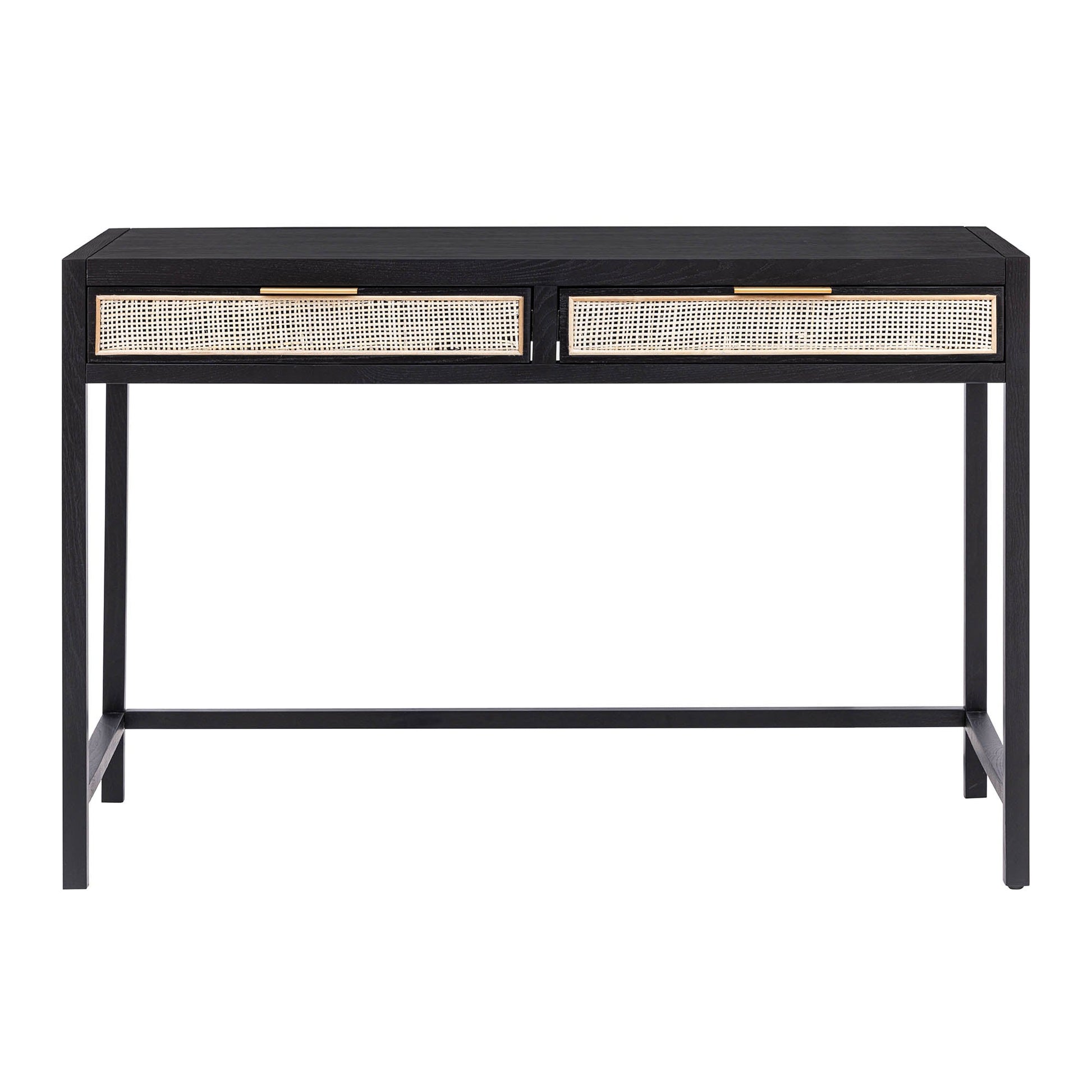Rattan Desk - Ebony - Central Designs