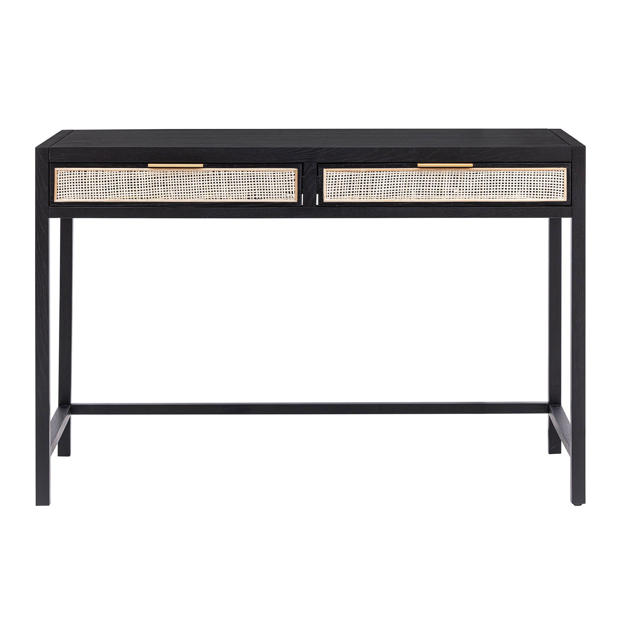 Rattan Desk - Ebony - Central Designs