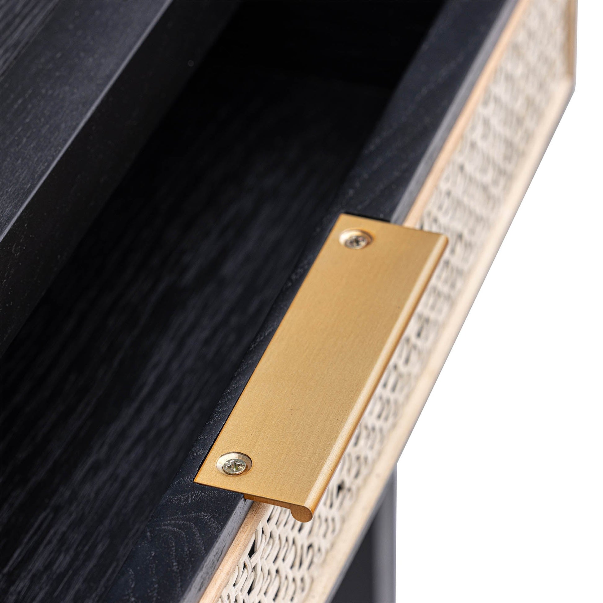 Rattan Desk - Ebony - Central Designs
