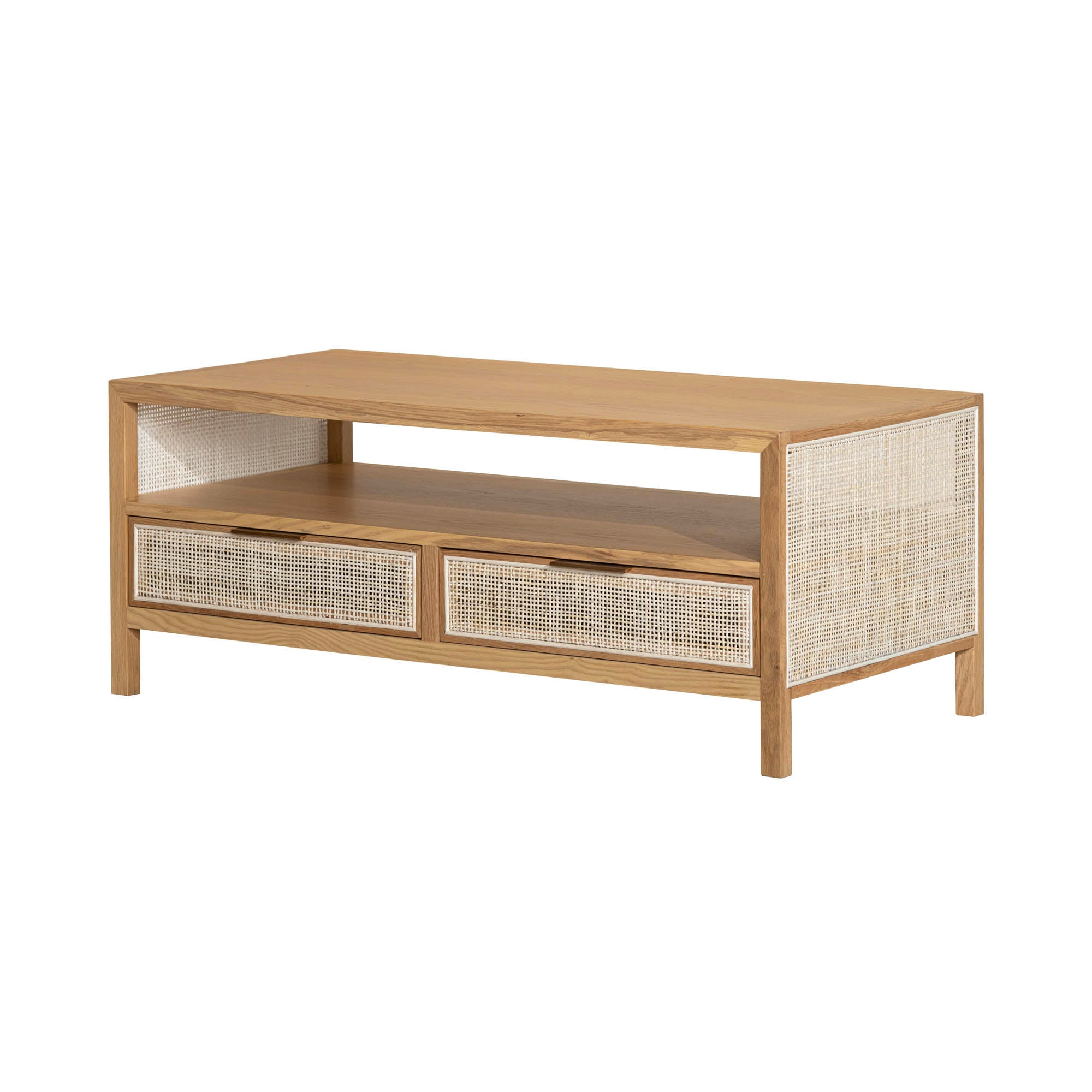 Rattan Coffee Table - Natural - Central Designs