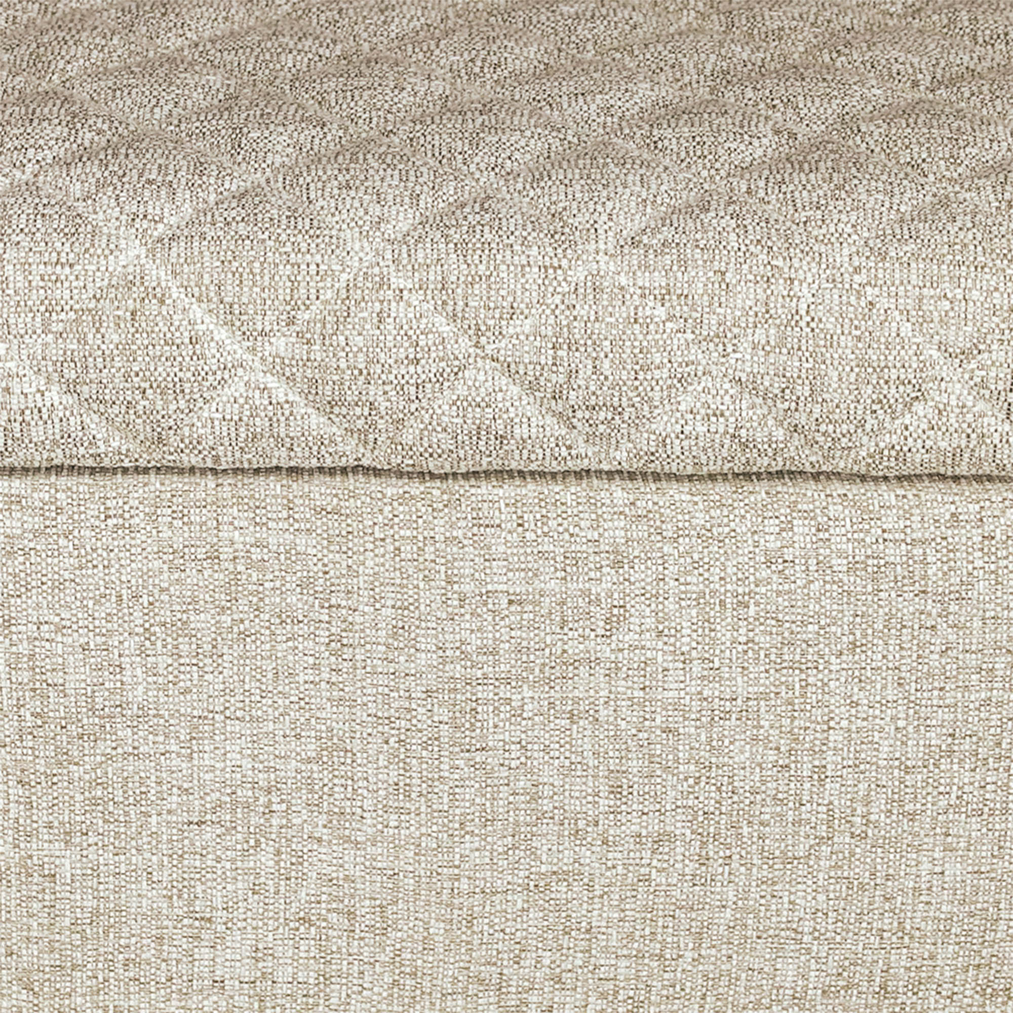 Reece Storage Ottoman - Tan