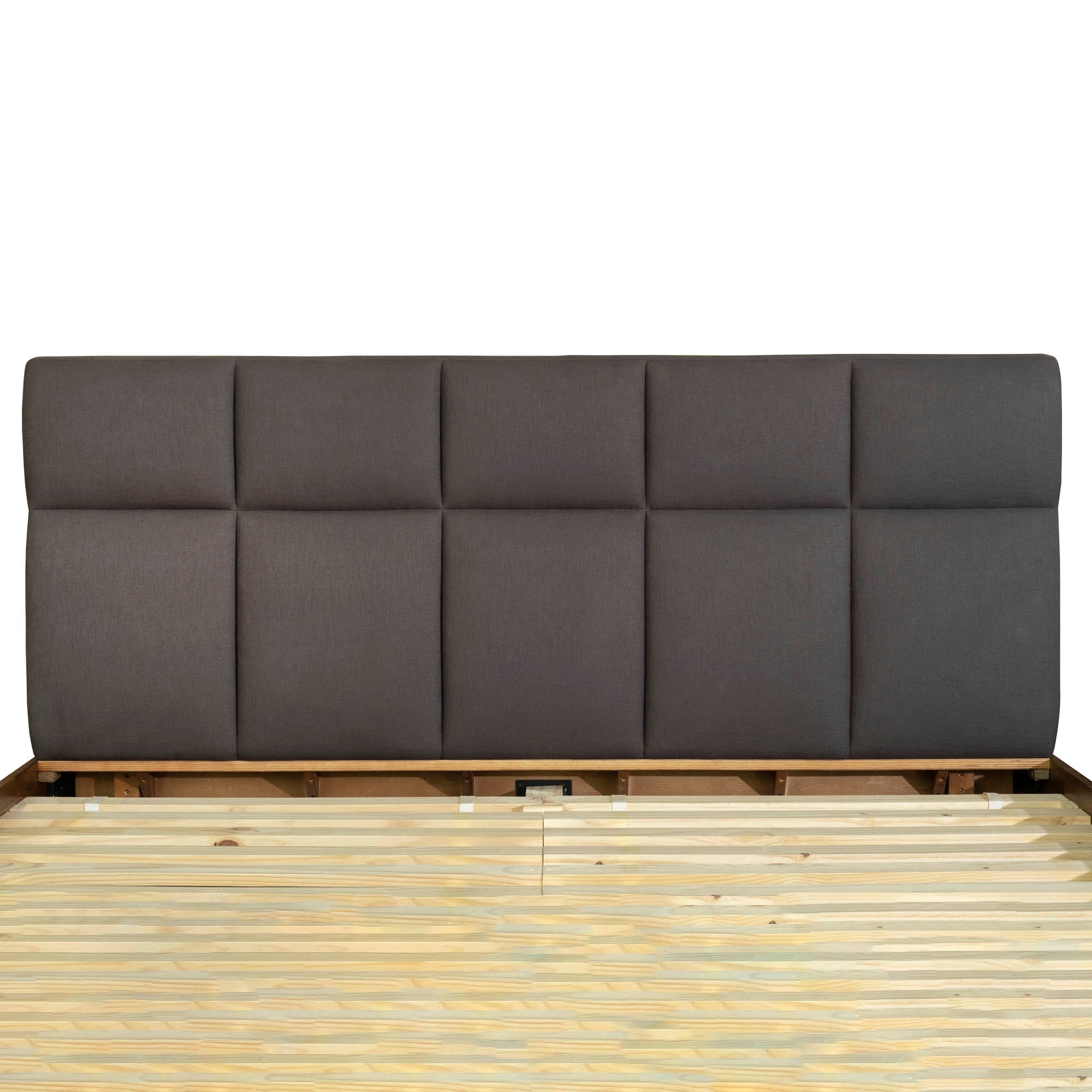 Remix King Bed - Grey