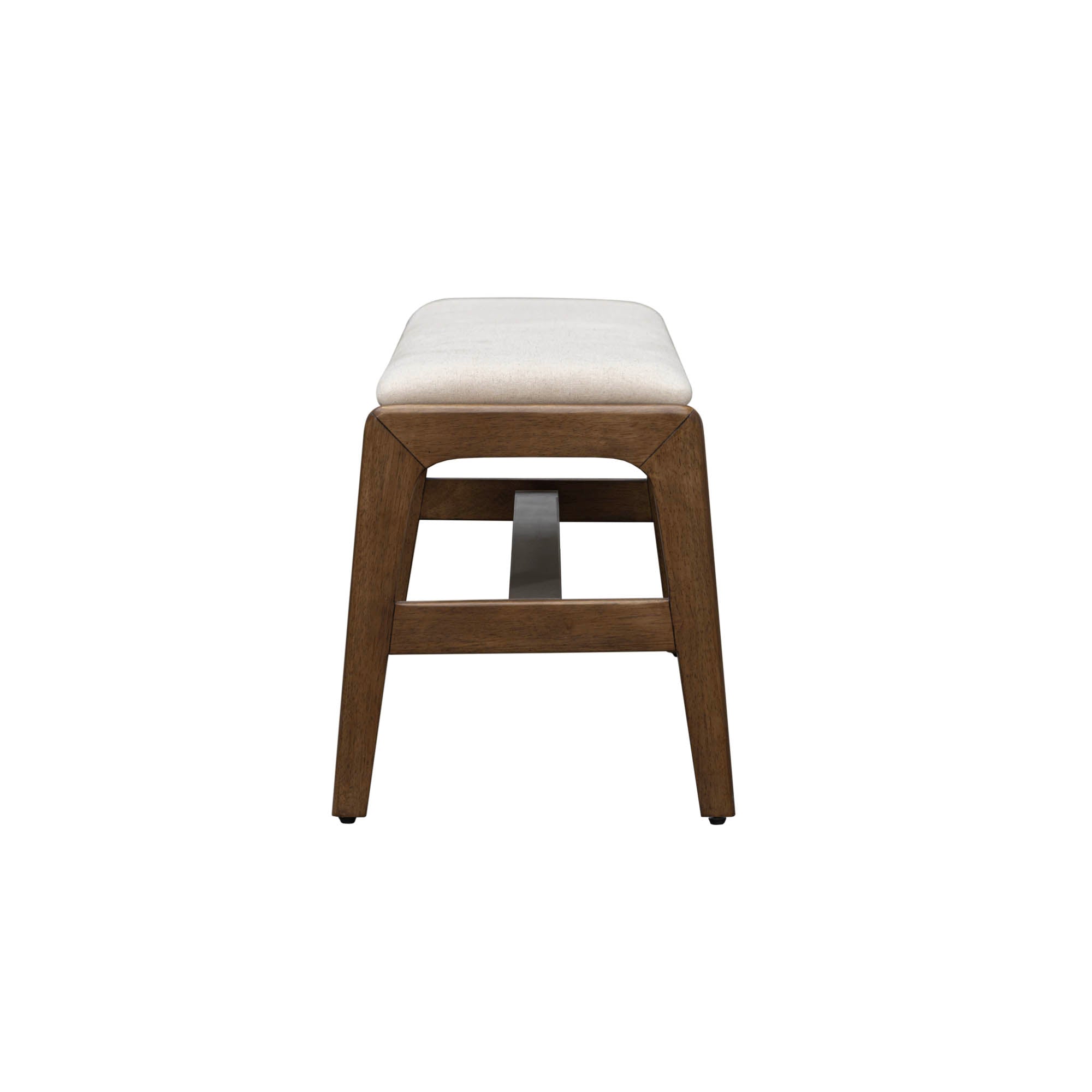 Remix Upholstered Bench - Cream