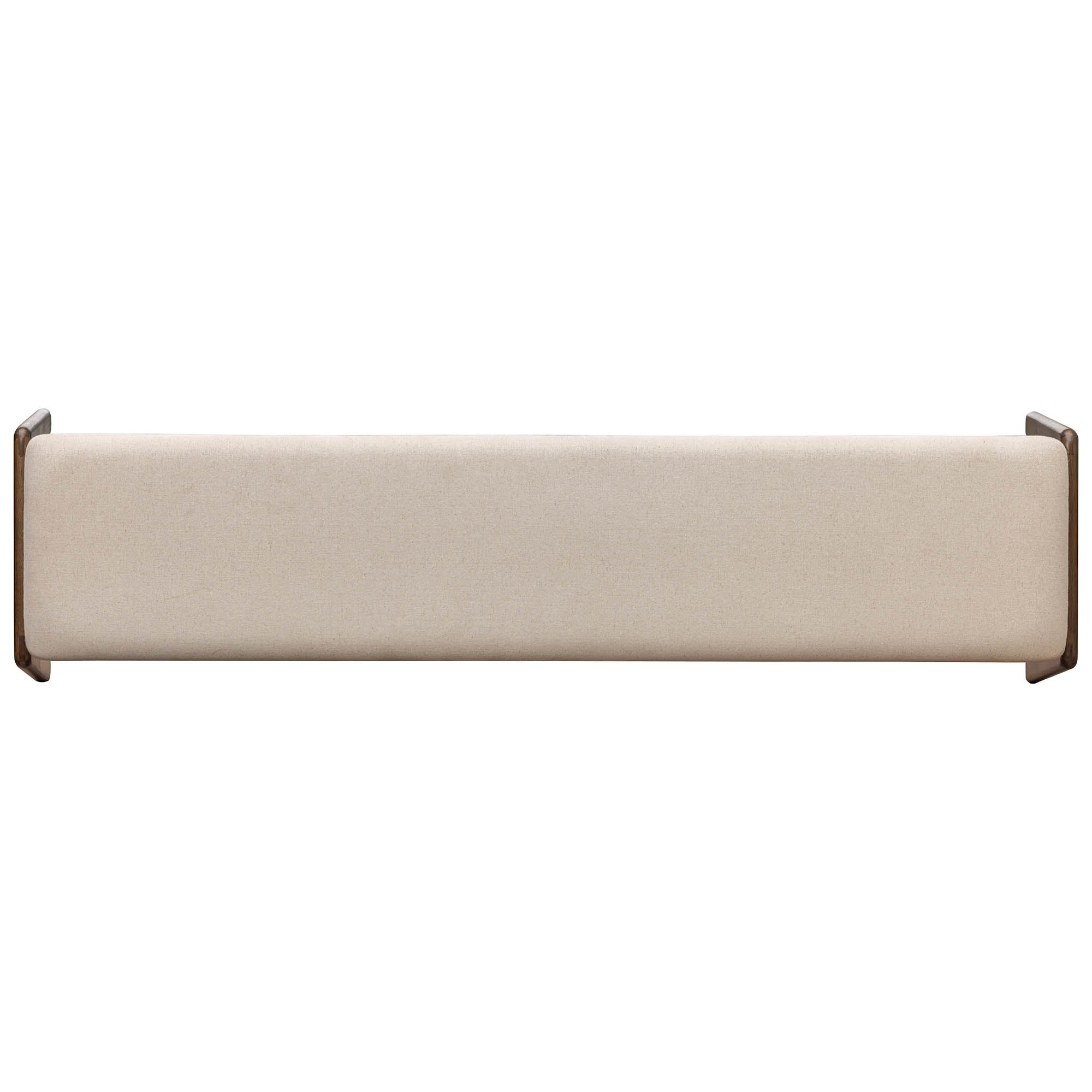 Remix Upholstered Bench - Cream
