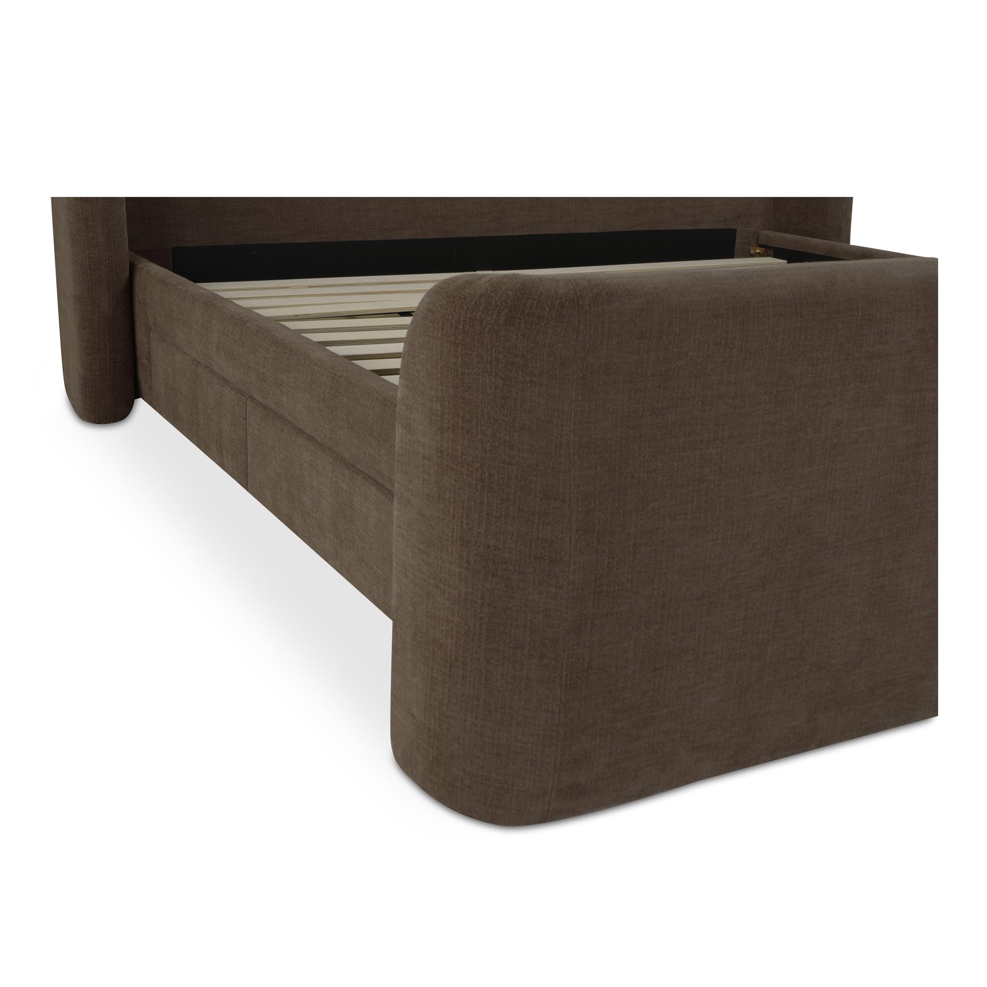 Sophia King Storage Bed Brown - Central Designs