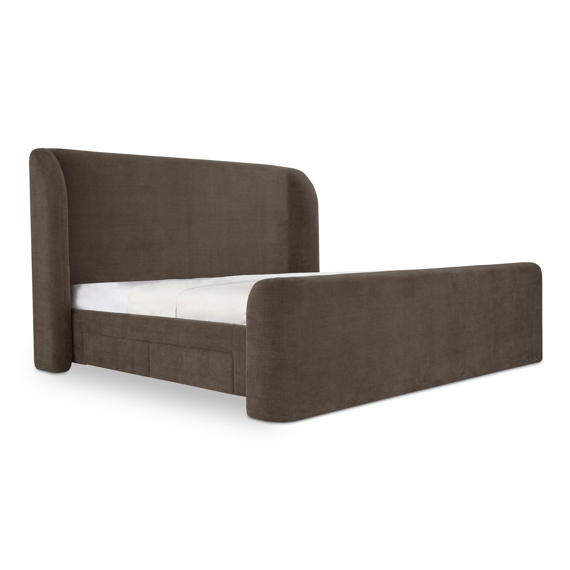 Sophia King Storage Bed Brown - Central Designs
