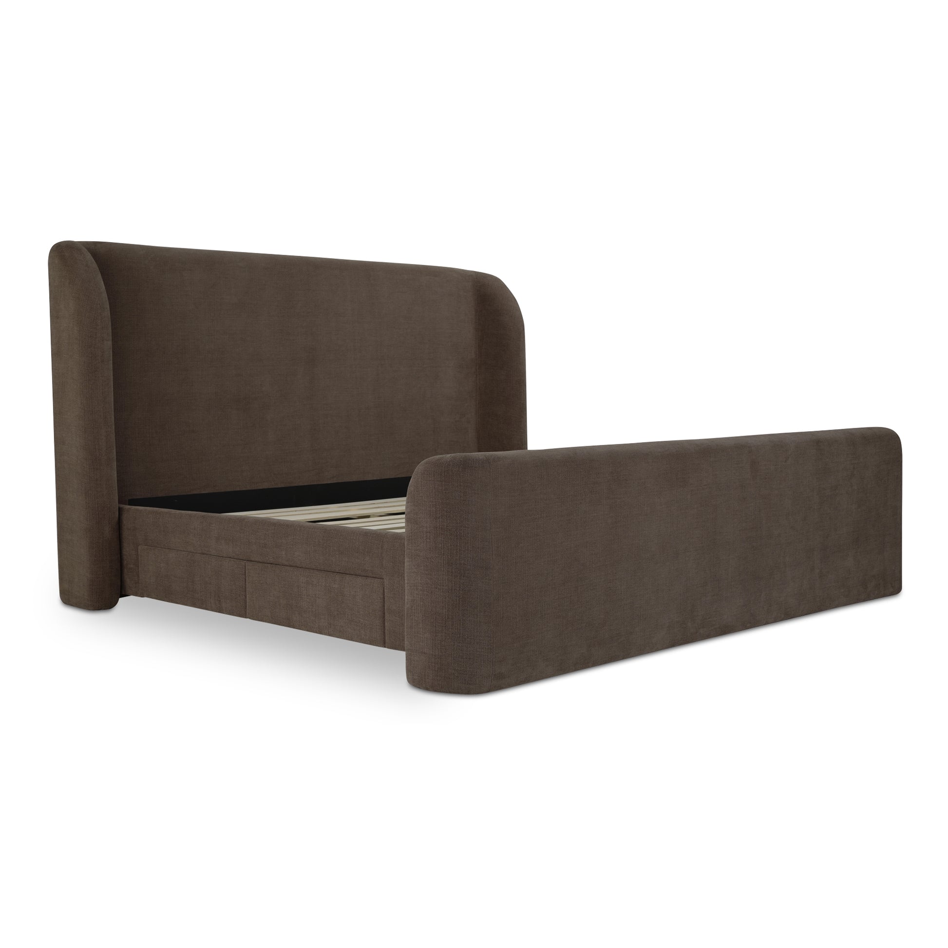 Sophia King Storage Bed Brown - Central Designs