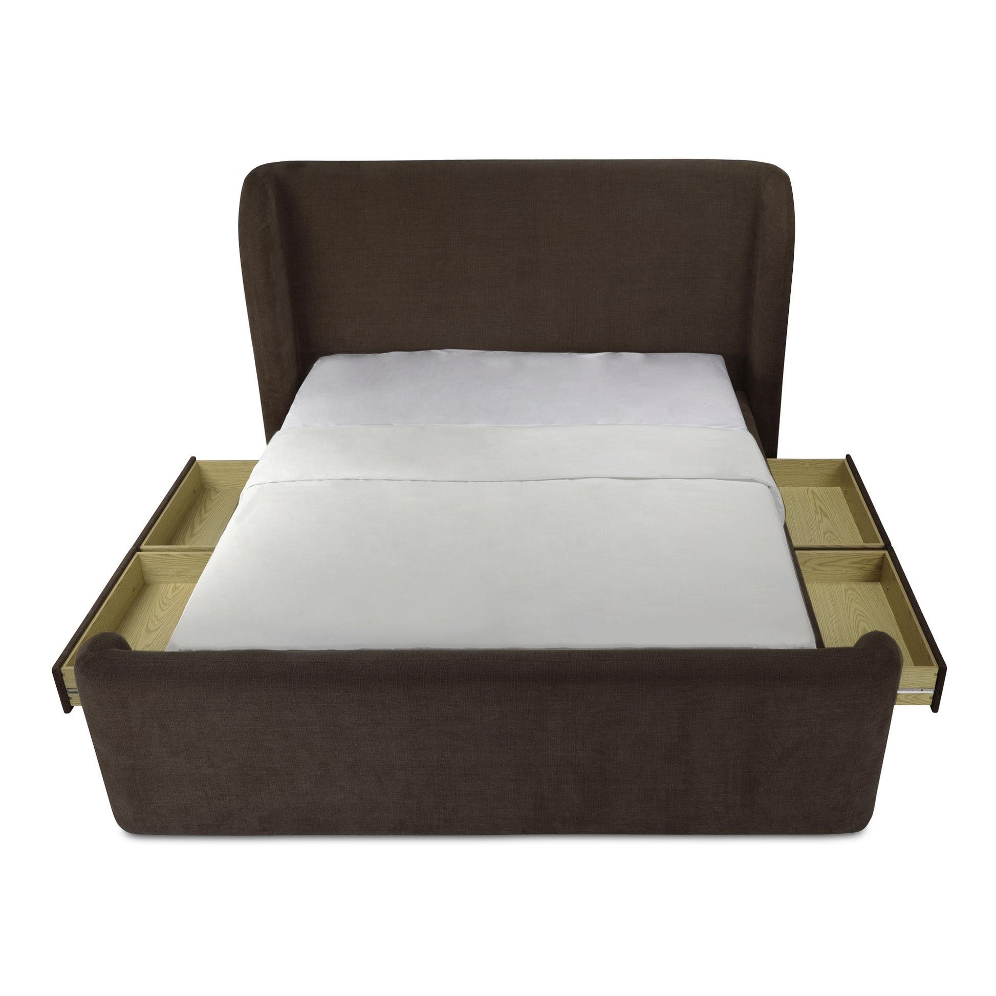 Sophia King Storage Bed Brown - Central Designs