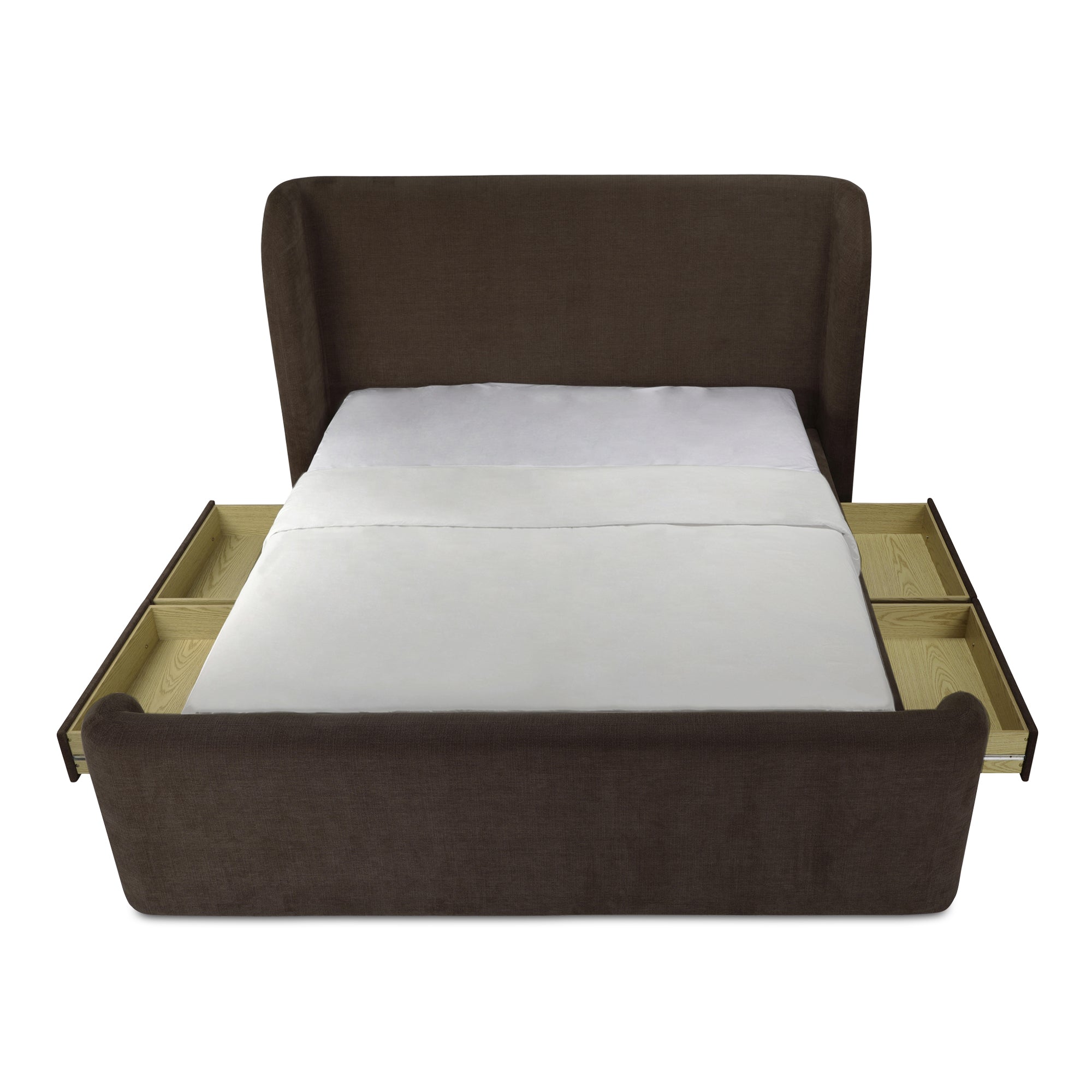 Sophia King Storage Bed Brown - Central Designs