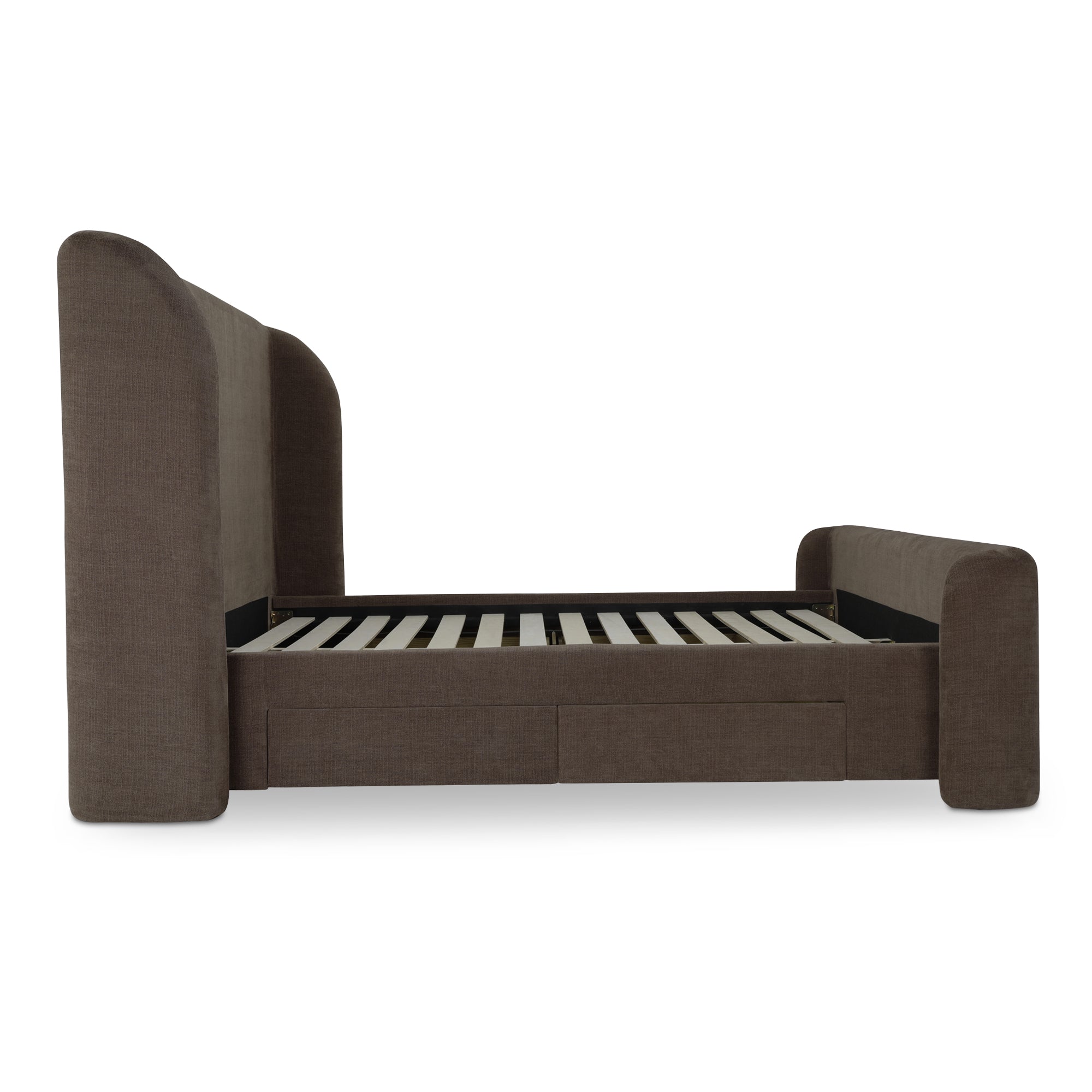 Sophia King Storage Bed Brown - Central Designs