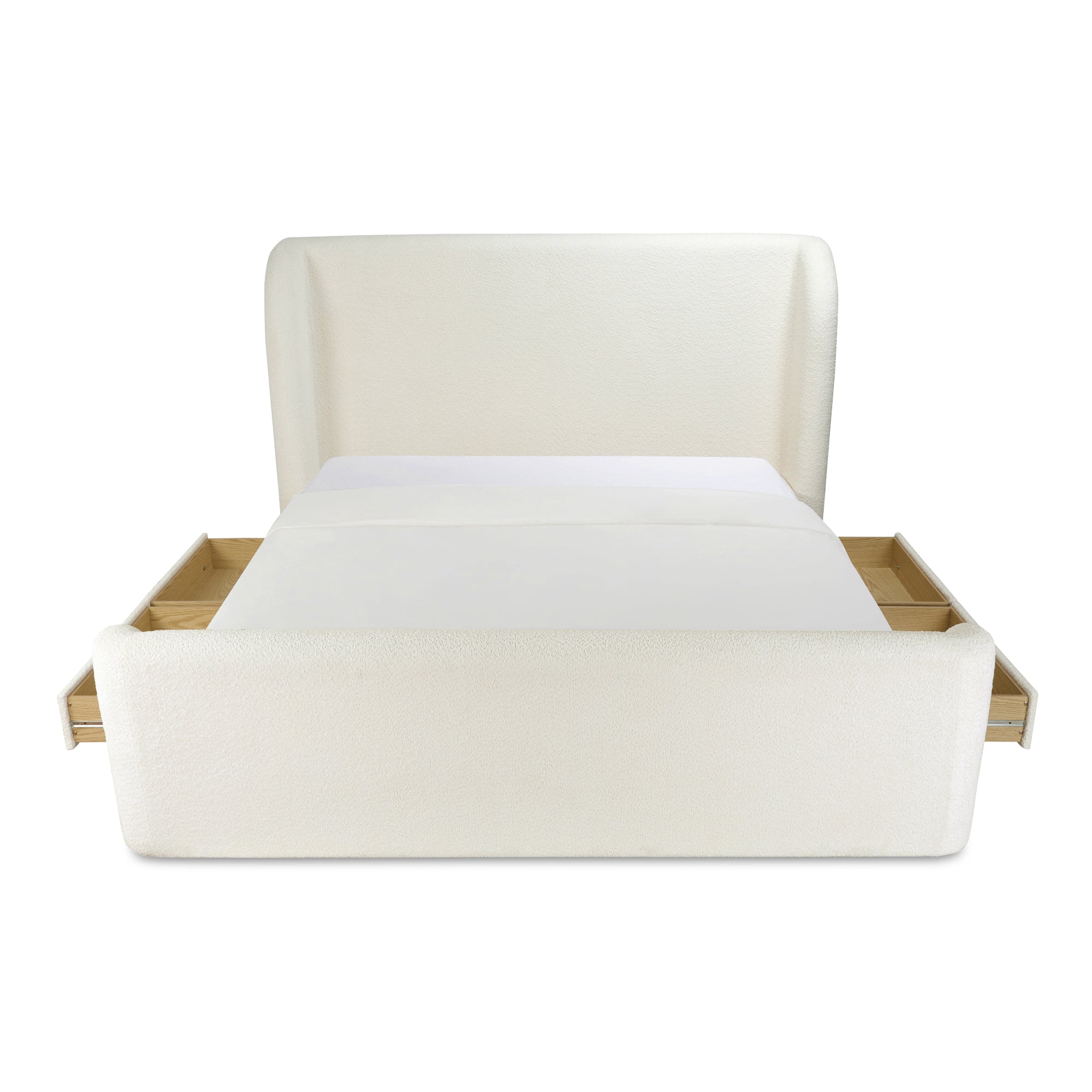 Sophia King Storage Bed Cream - Central Designs
